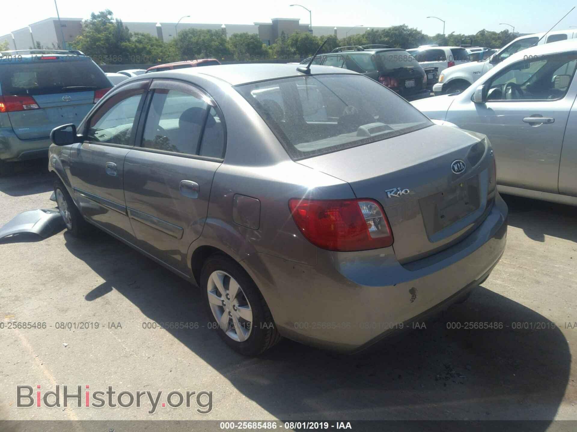 2011 KIA RIO - VIN: KNADH4A33B6849255 - Фото 3