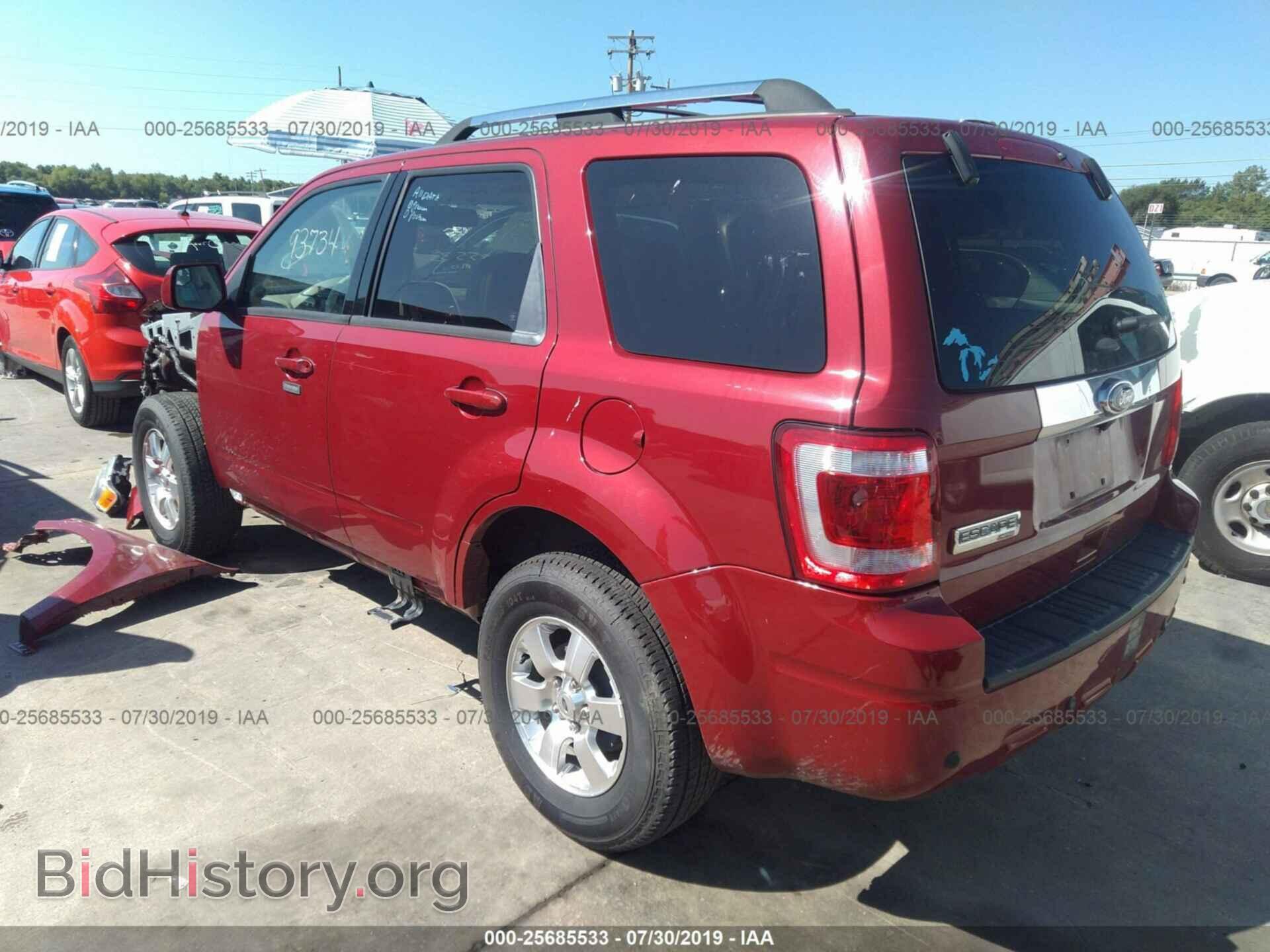 2011 FORD ESCAPE - VIN: 1FMCU9E78BKB58231 - Фото 3