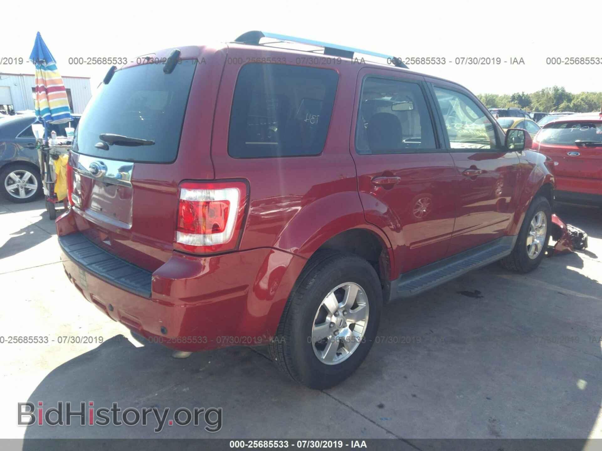 2011 FORD ESCAPE - VIN: 1FMCU9E78BKB58231 - Фото 4
