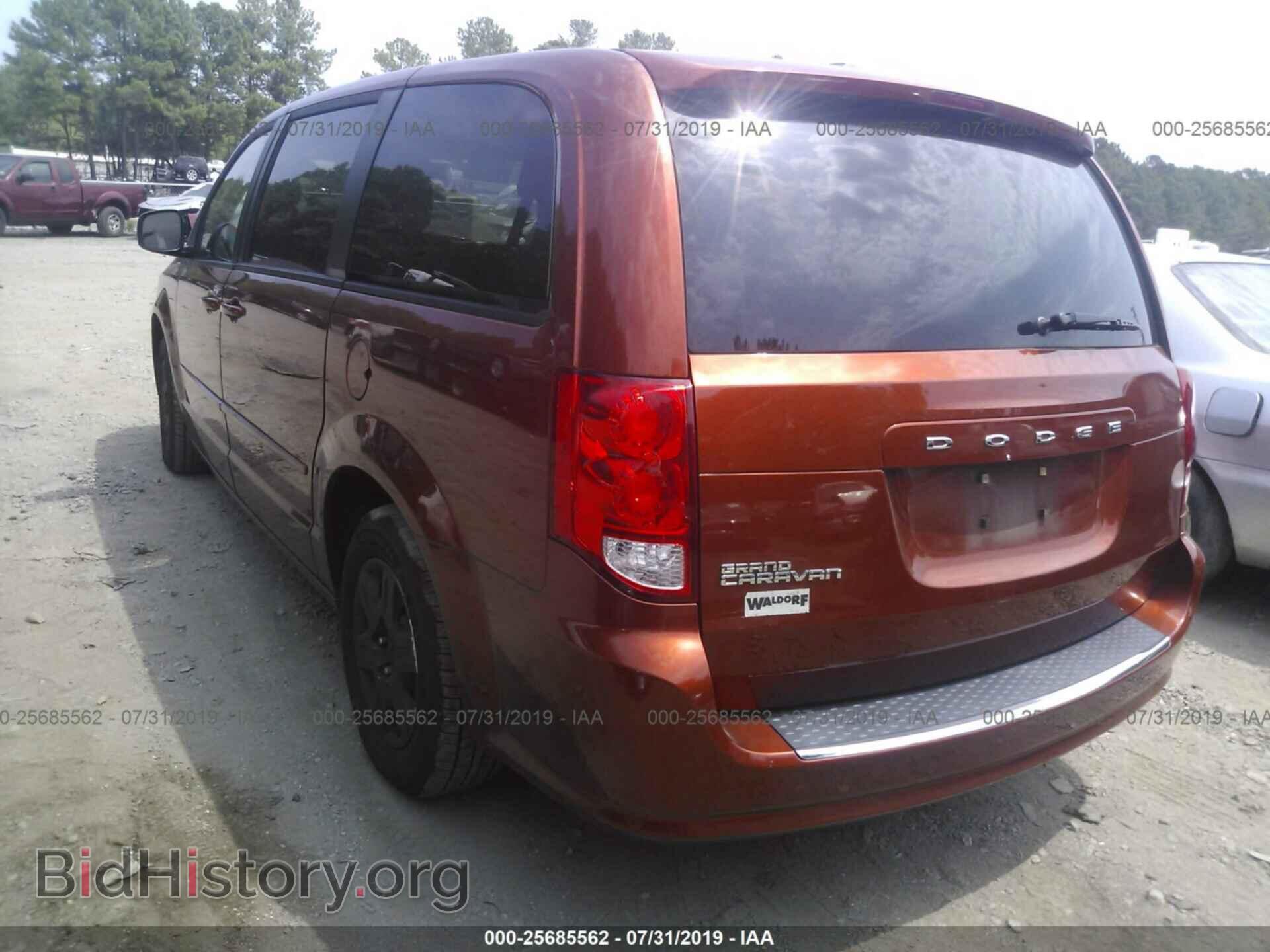 2012 DODGE GRAND CARAVAN - VIN: 2C4RDGBG2CR183880 - Фото 3