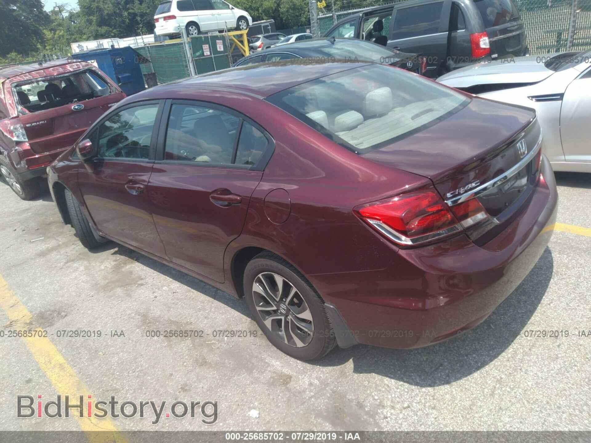 2014 HONDA CIVIC - VIN: 2HGFB2F87EH523565 - Фото 3