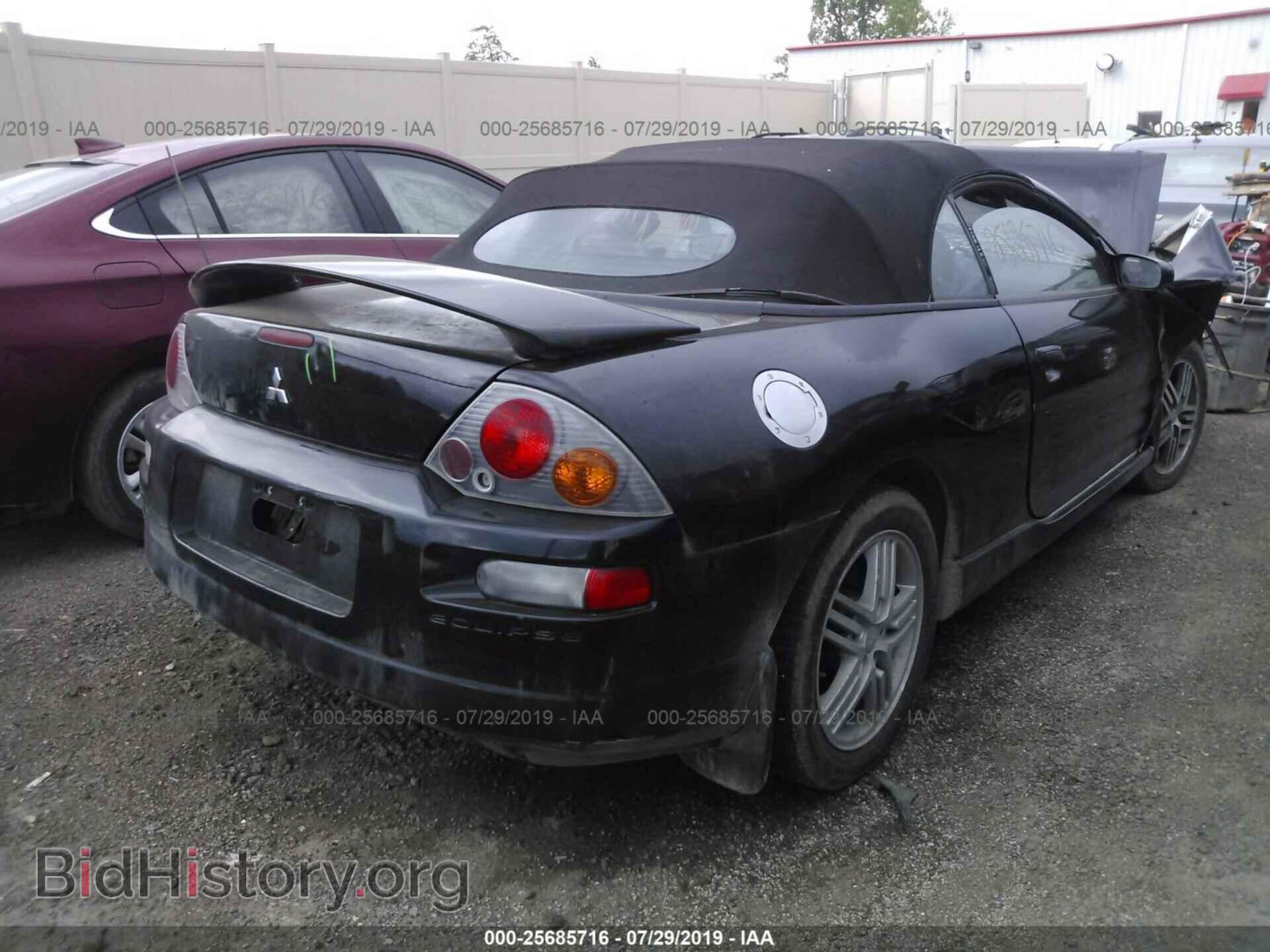 2003 MITSUBISHI ECLIPSE - VIN: 4A3AE75H03E032786 - Photo 4