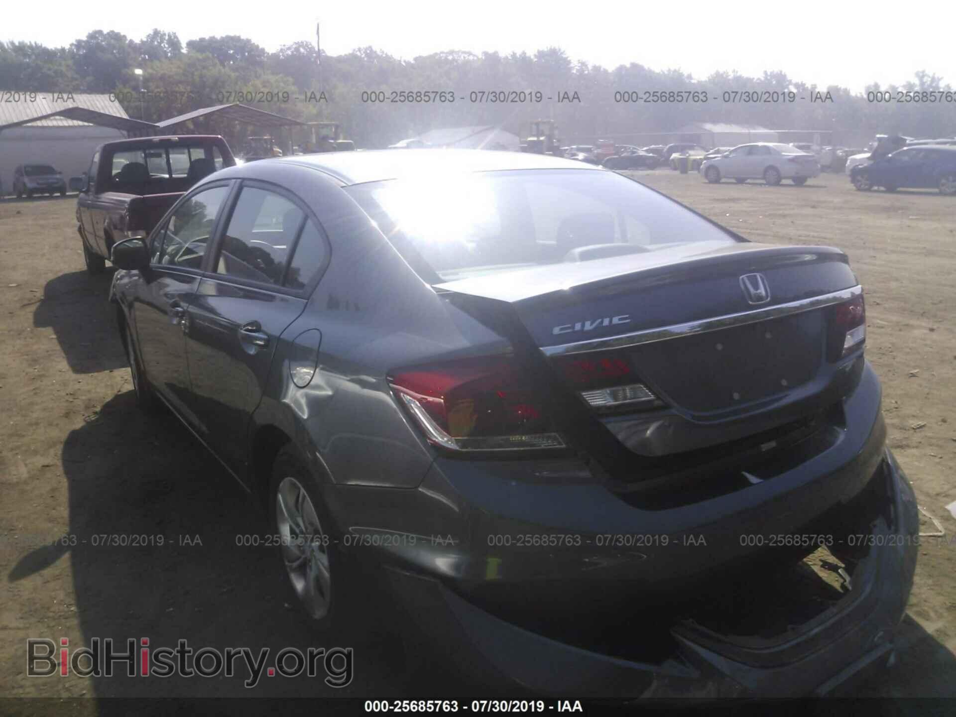 2013 HONDA CIVIC - VIN: 19XFB2F58DE216713 - Фото 3