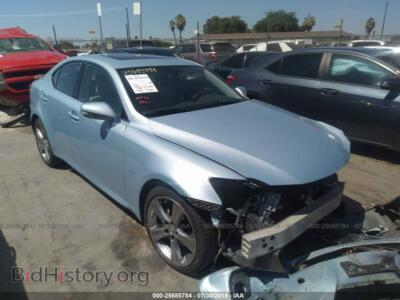 2012 Lexus IS 250, синий — VIN JTHBF5C23C5167167, IAAI