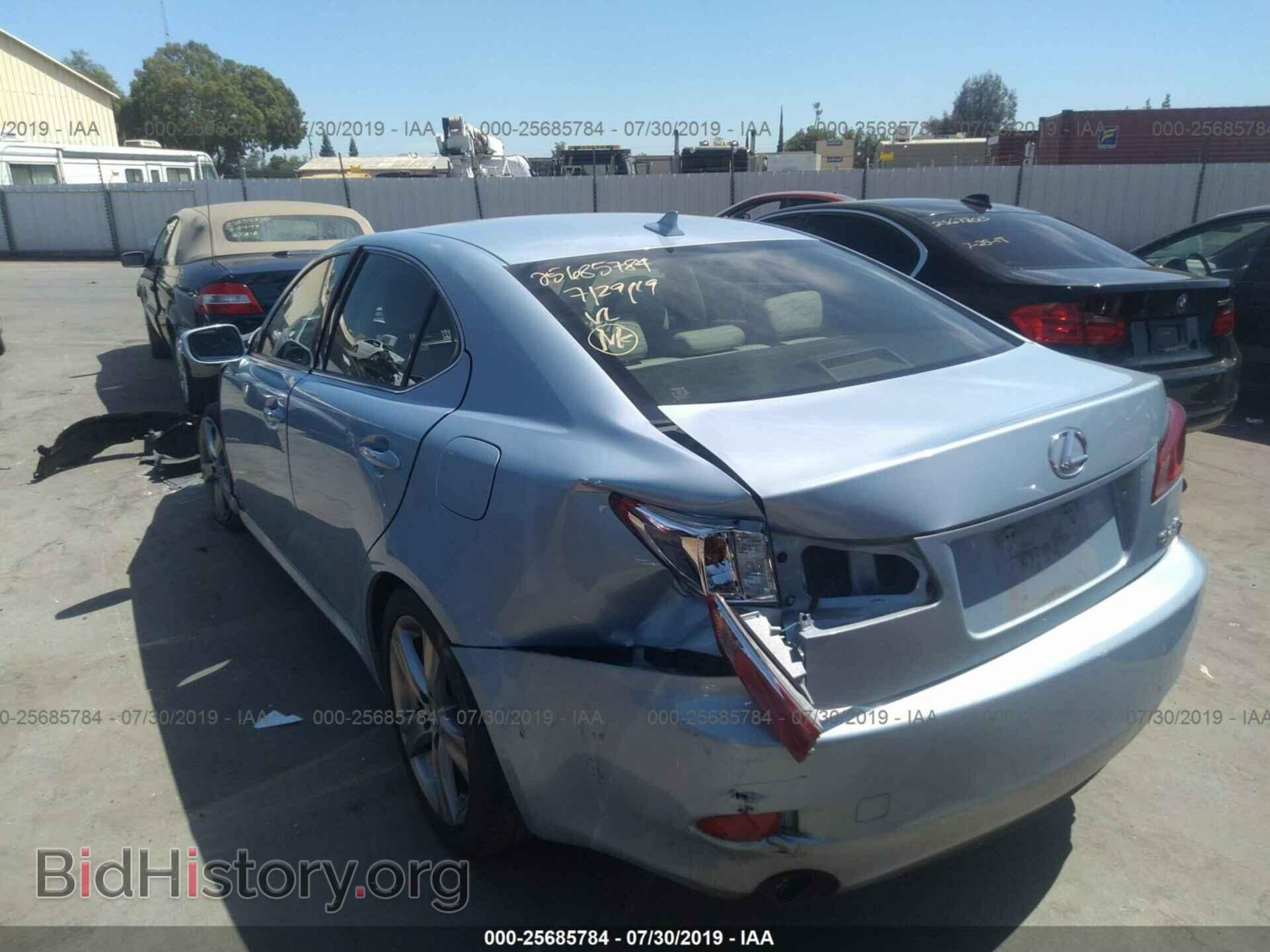 2012 LEXUS IS - VIN: JTHBF5C23C5167167 - Фото 3