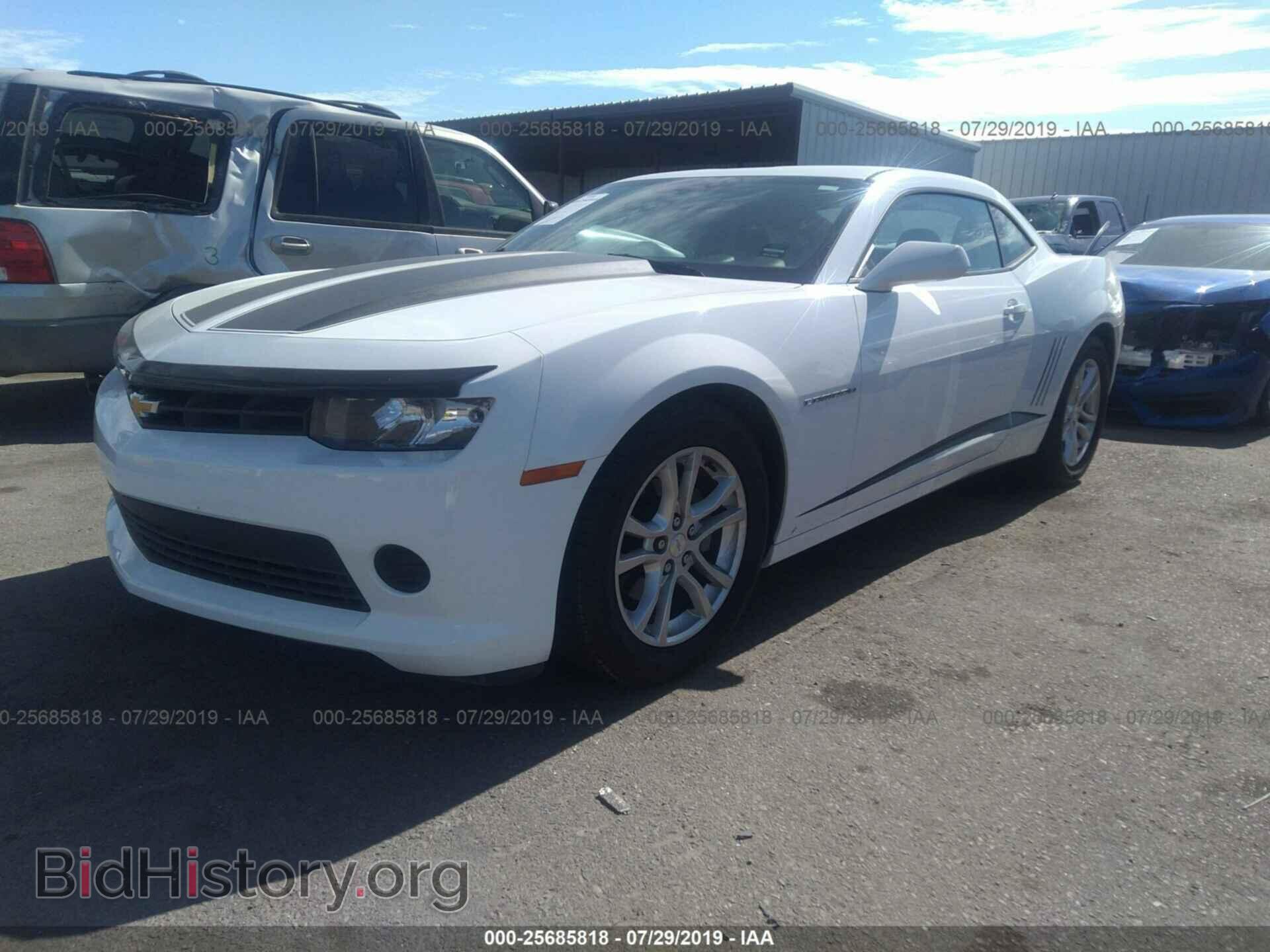 2014 CHEVROLET CAMARO - VIN: 2G1FA1E31E9275978 - Фото 2