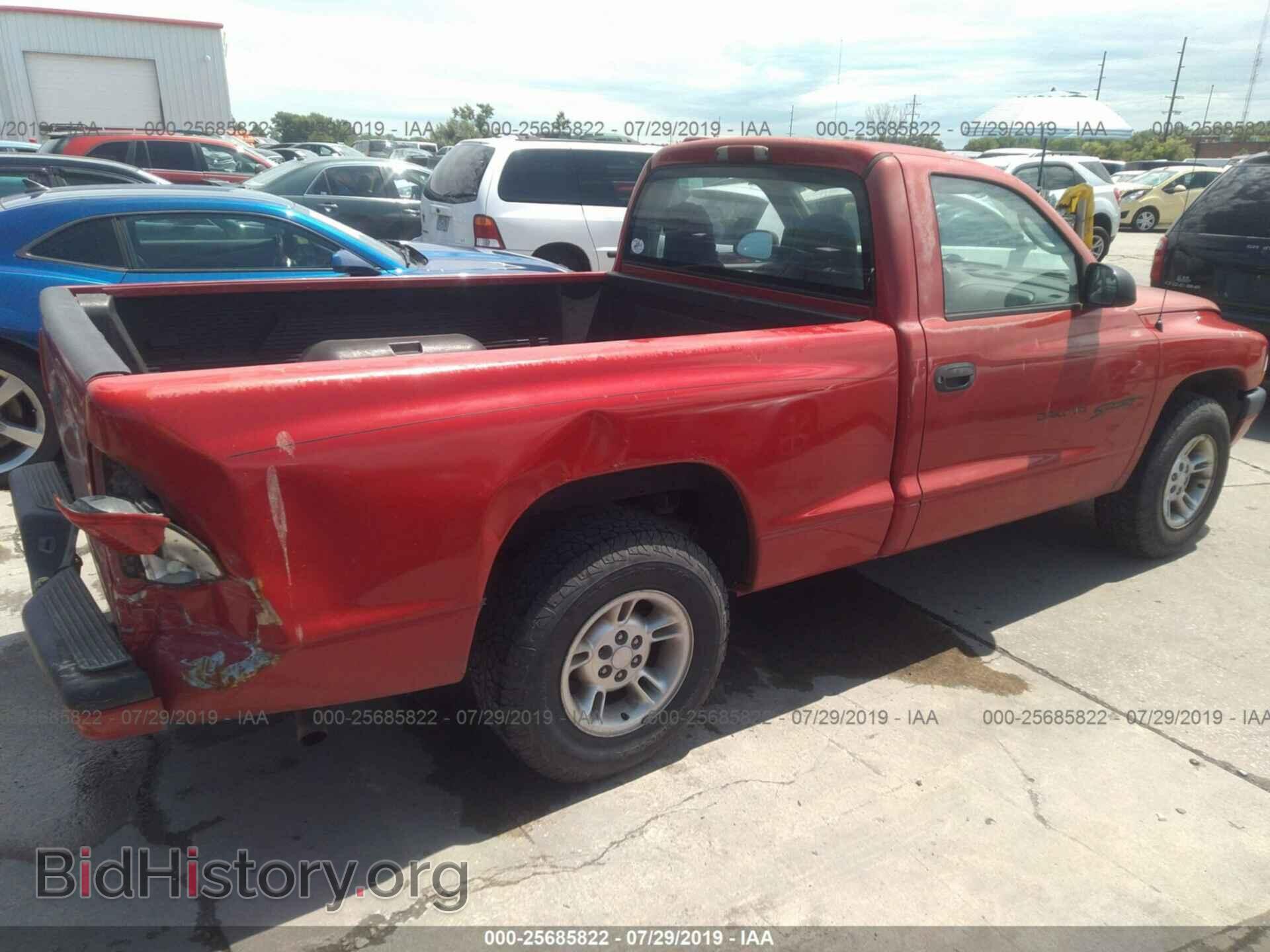 2000 DODGE DAKOTA - VIN: 1B7FL26X7YS611144 - Фото 4