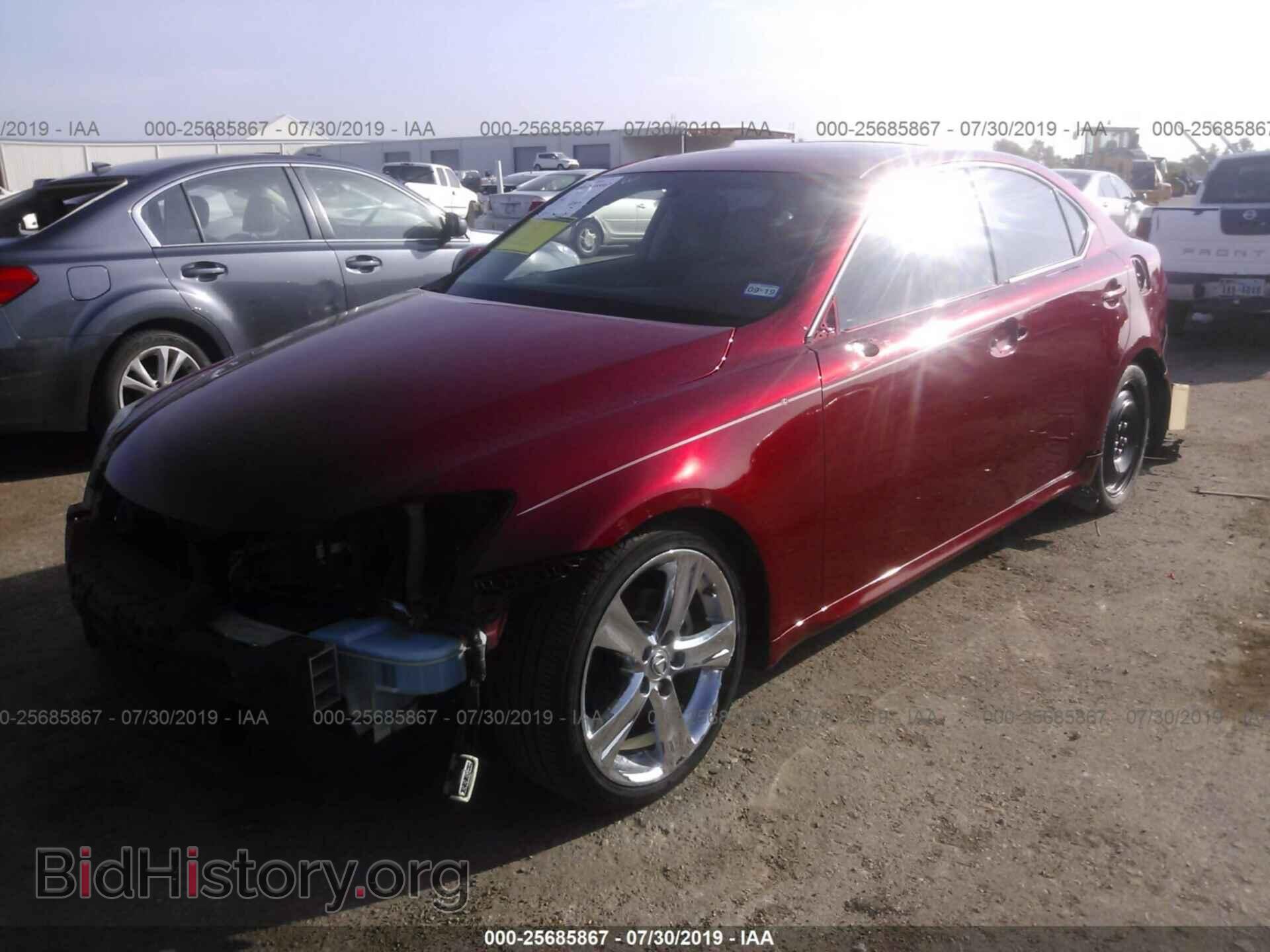 2011 LEXUS IS - VIN: JTHBF5C27B5149365 - Фото 2