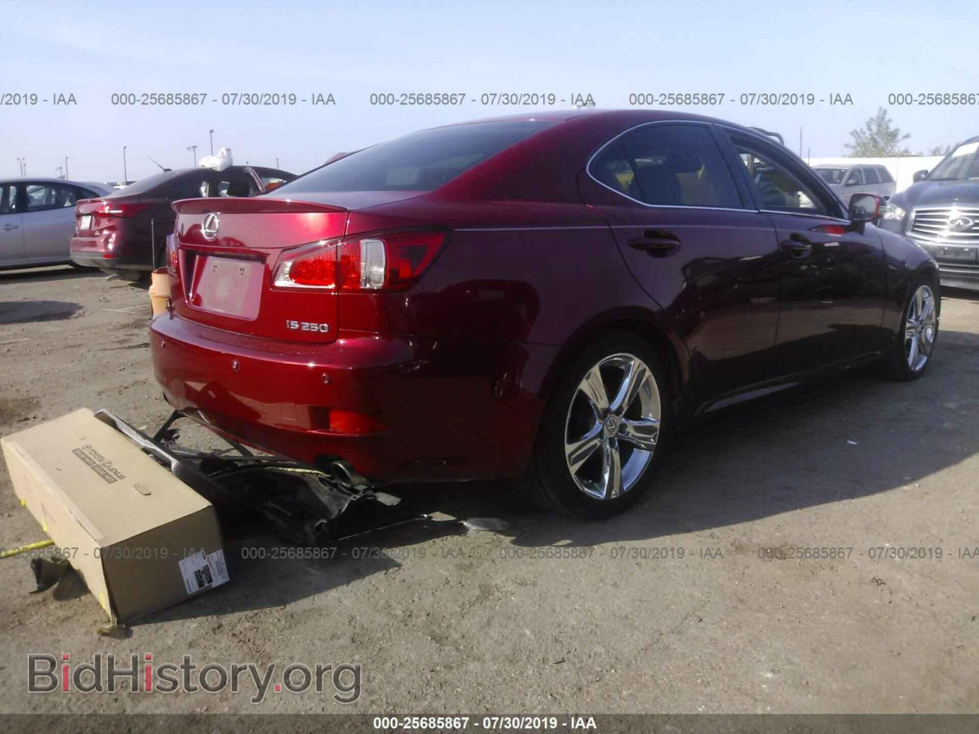 2011 LEXUS IS - VIN: JTHBF5C27B5149365 - Фото 4