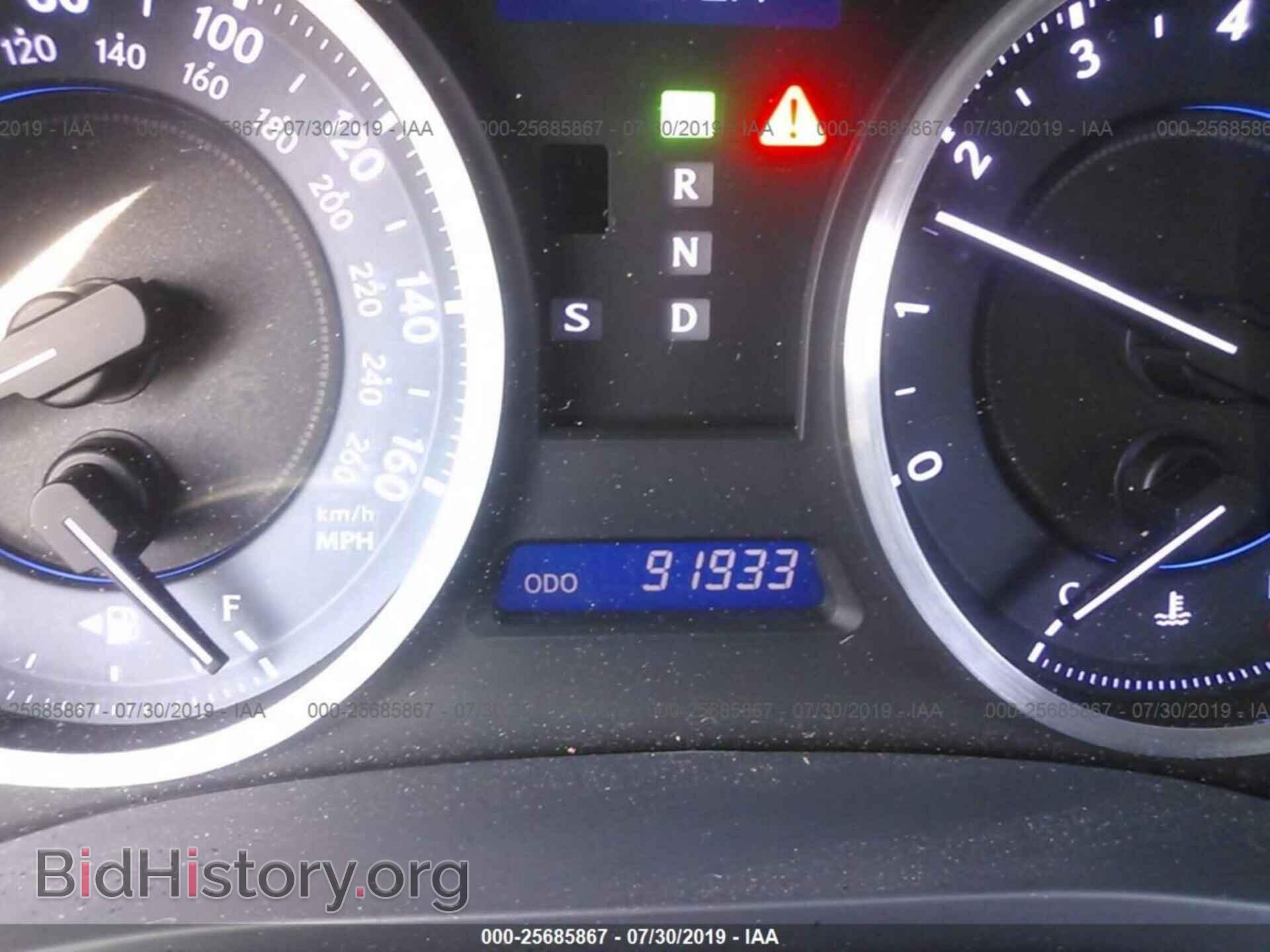 2011 LEXUS IS - VIN: JTHBF5C27B5149365 - Фото 7
