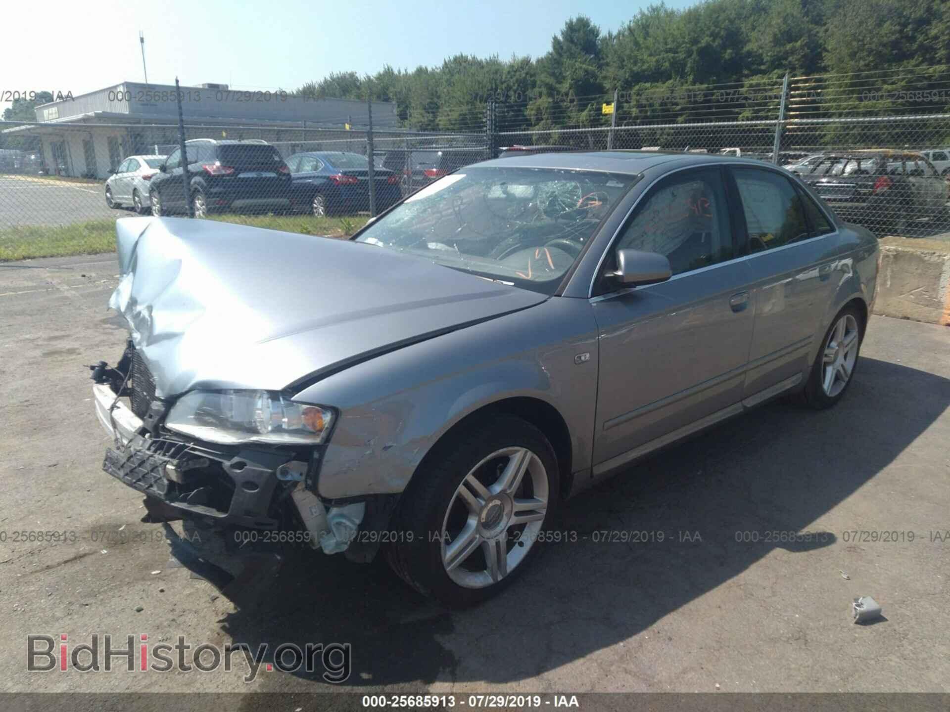 2008 AUDI A4 - VIN: WAUDF78E98A045000 - Фото 2