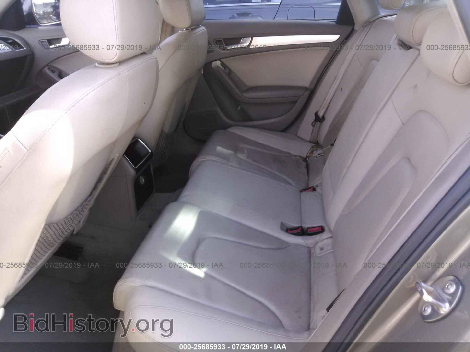 2009 AUDI A4 - VIN: WAULF78K49N032246 - Фото 8