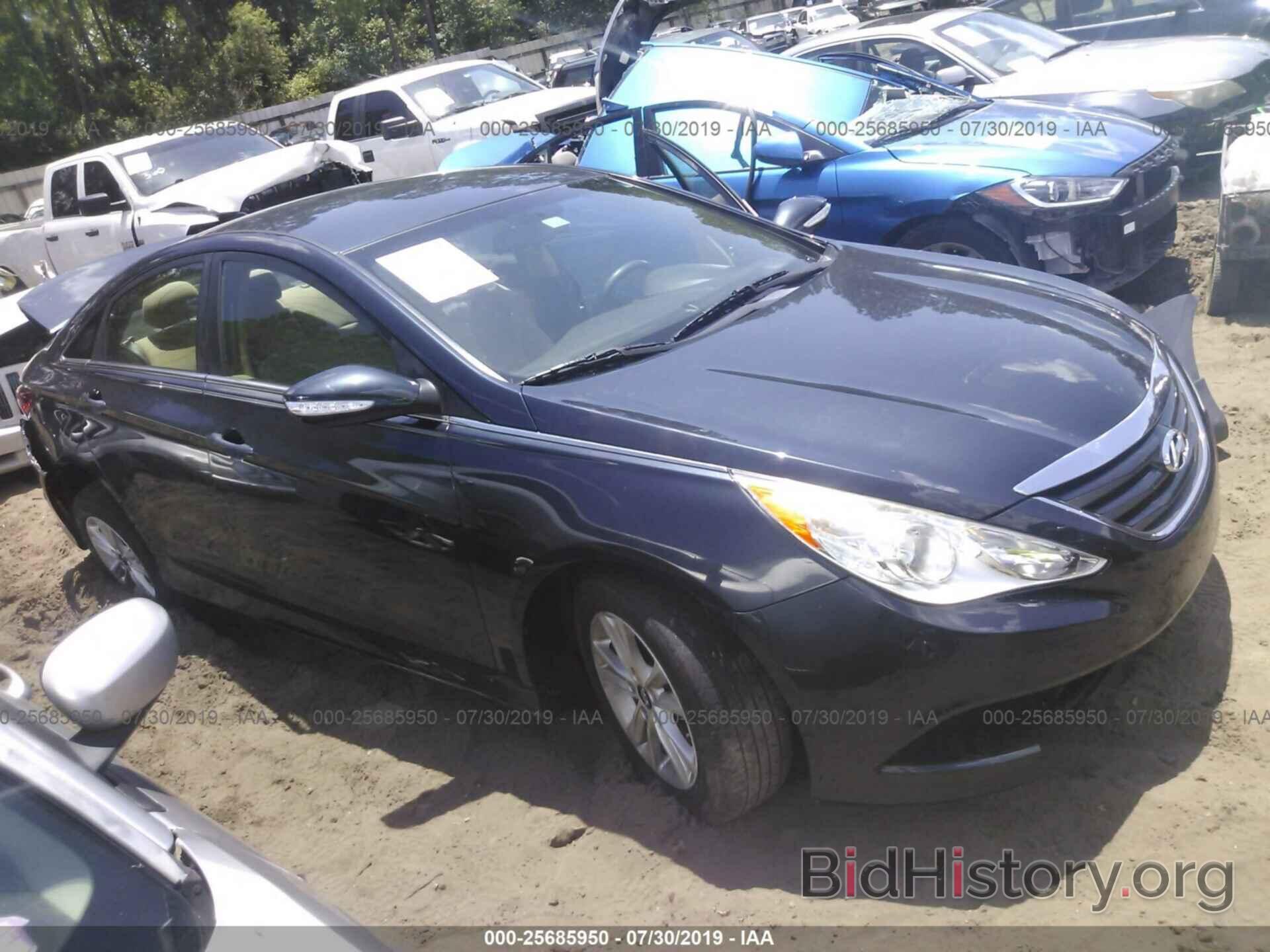 Photo 5NPEB4AC2EH858421 - HYUNDAI SONATA 2014