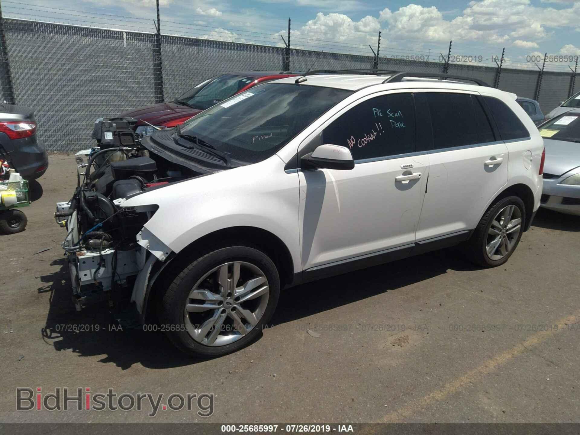2013 FORD EDGE - VIN: 2FMDK4KC9DBA41608 - Фото 2