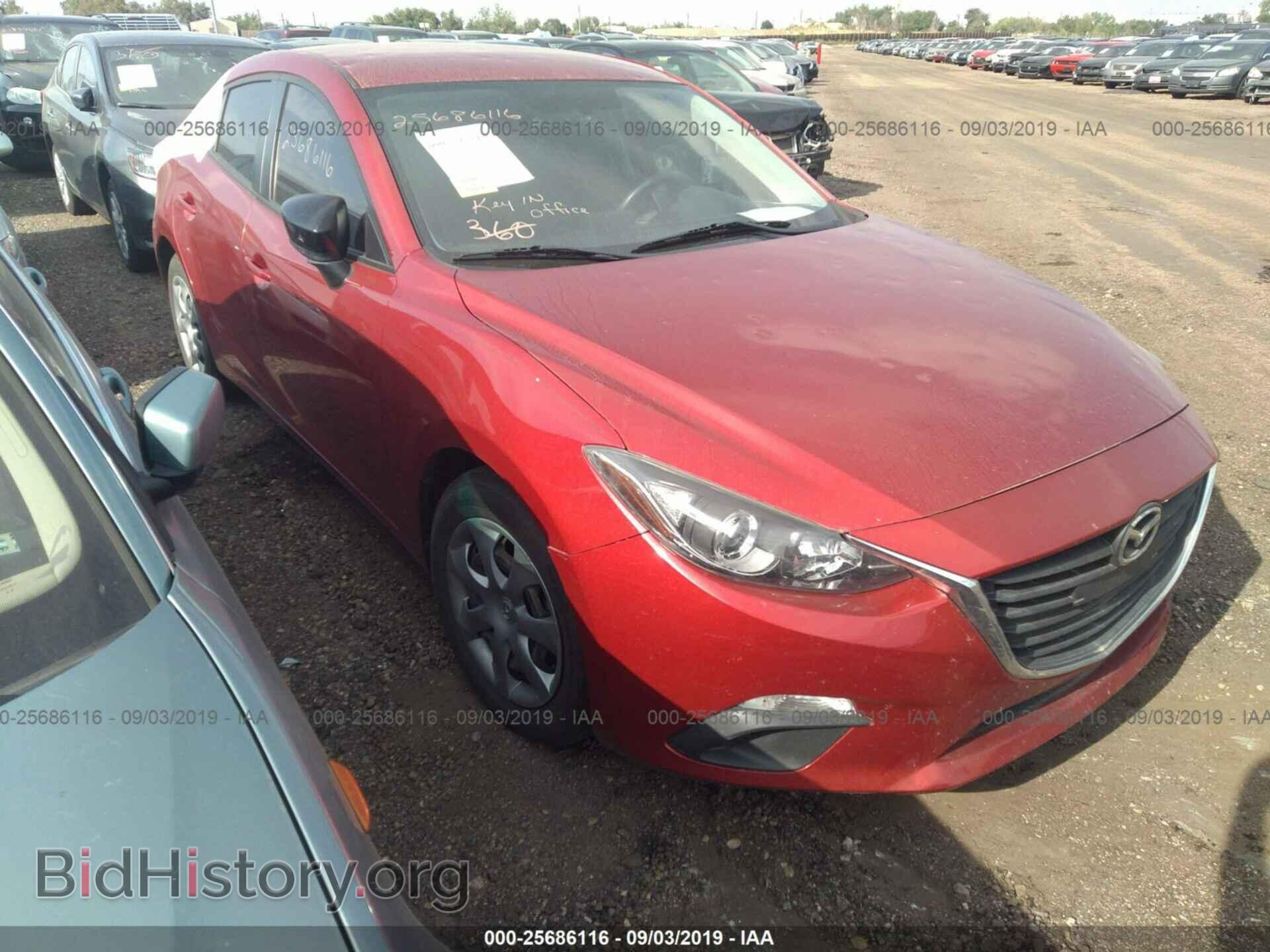Фотография JM1BM1T77E1215033 - MAZDA 3 2014