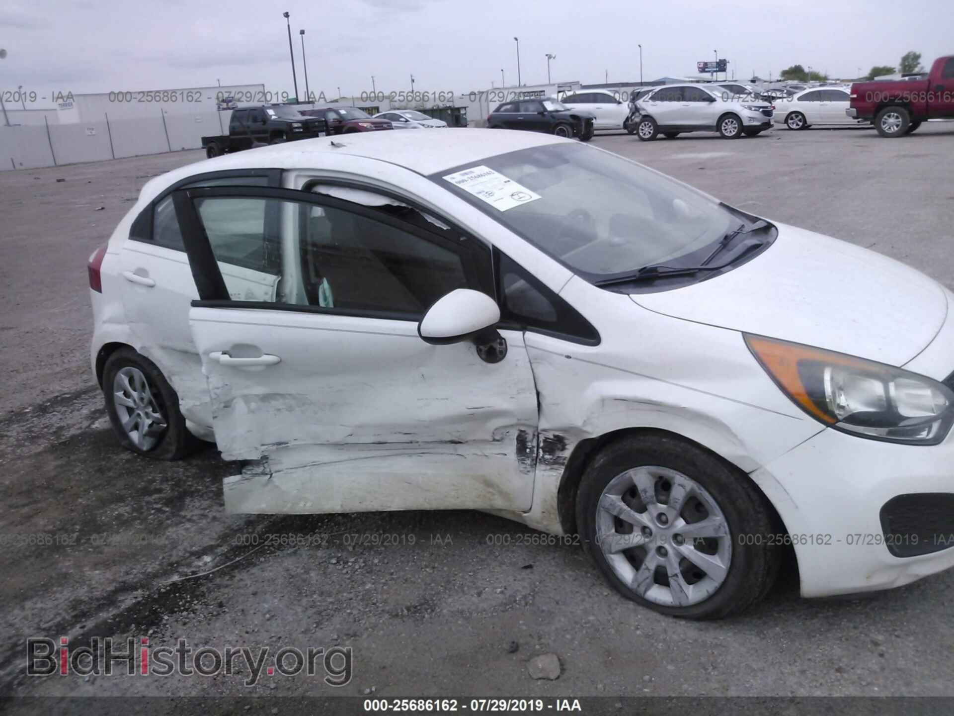 2012 KIA RIO - VIN: KNADM5A32C6020115 - Фото 6