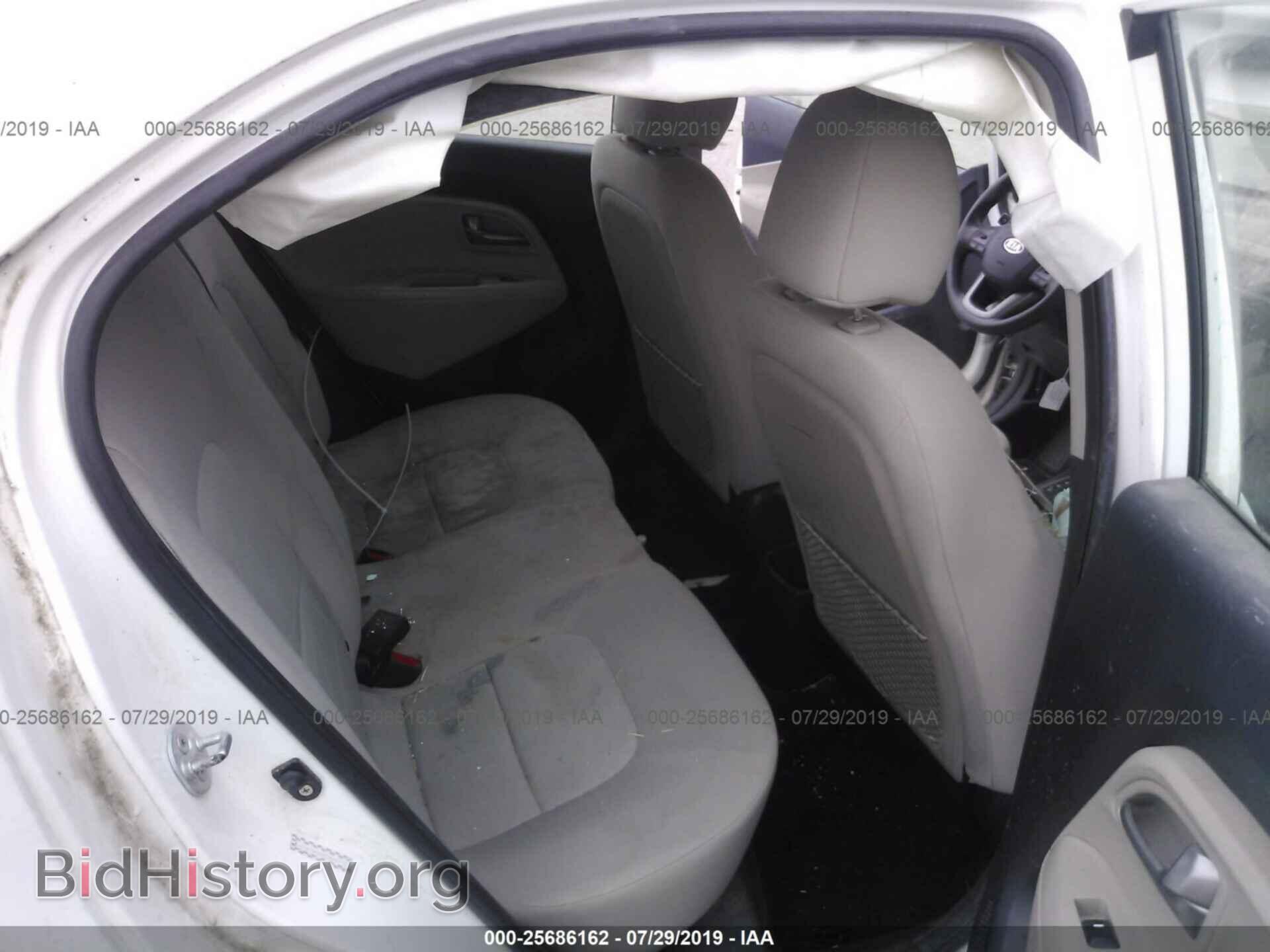 2012 KIA RIO - VIN: KNADM5A32C6020115 - Фото 8
