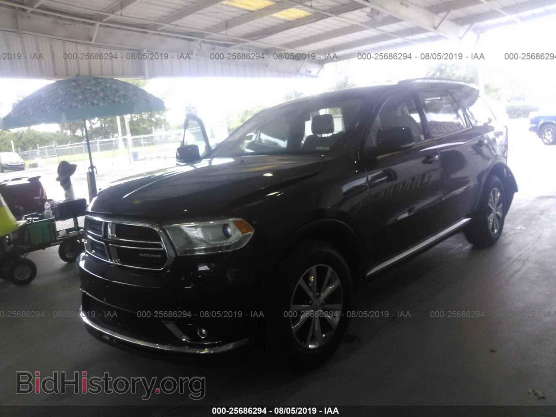 2016 DODGE DURANGO - VIN: 1C4RDJDG4GC315417 - Фото 2