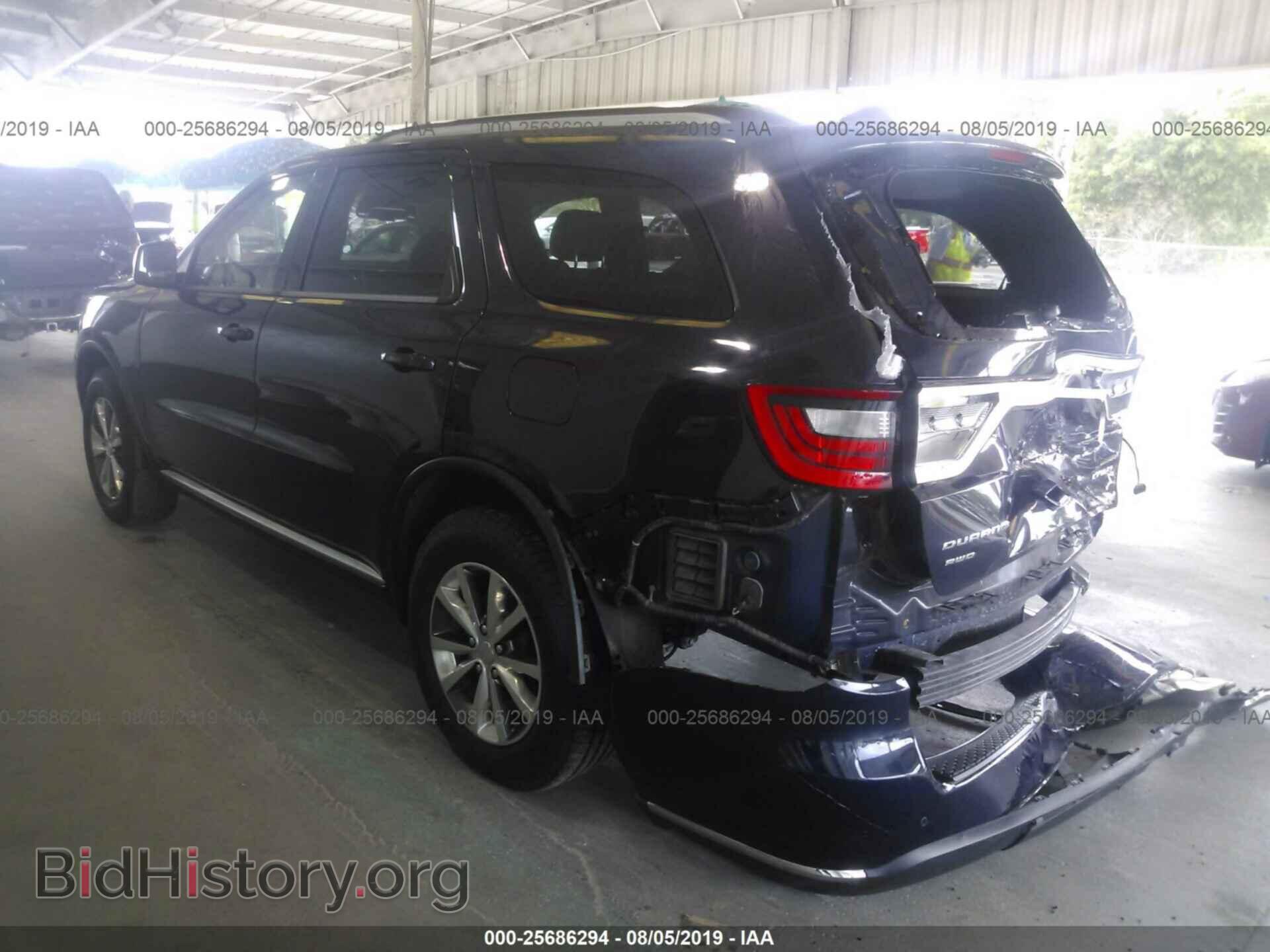 2016 DODGE DURANGO - VIN: 1C4RDJDG4GC315417 - Фото 3