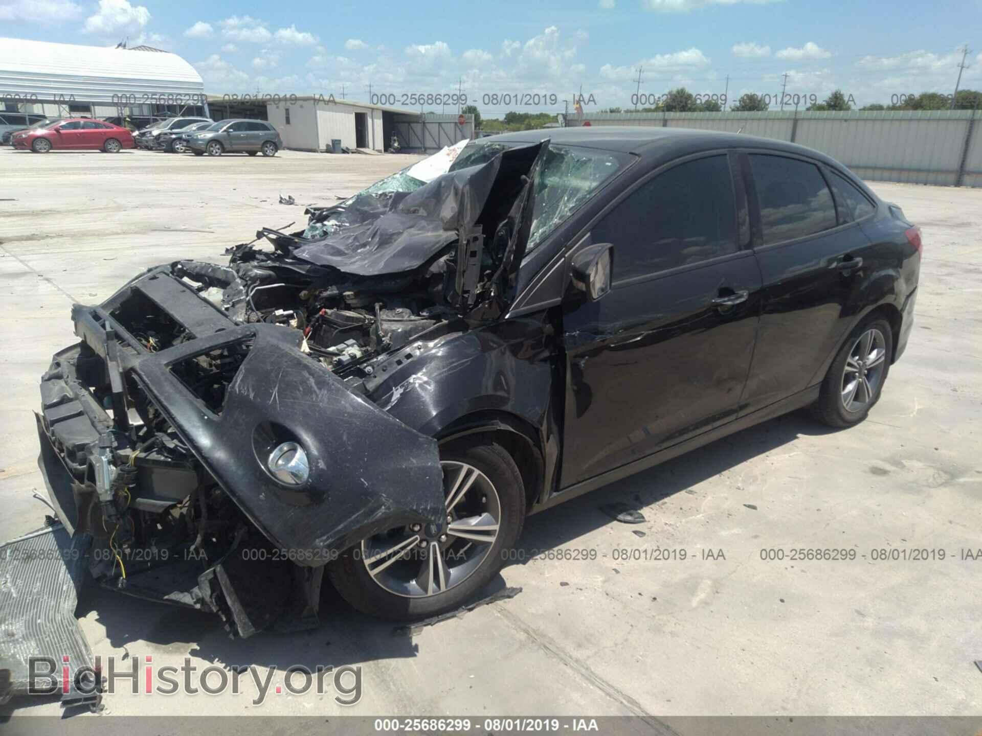 2014 FORD FOCUS - VIN: 1FADP3F21EL381084 - Фото 2