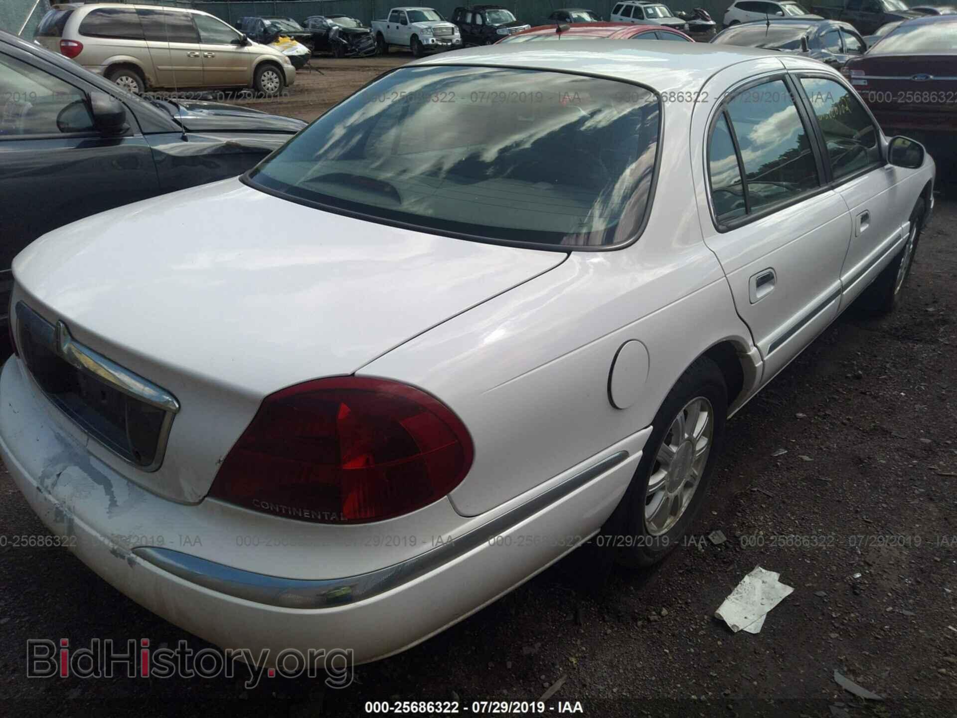 2001 LINCOLN CONTINENTAL - VIN: 1LNHM97V21Y685579 - Photo 4