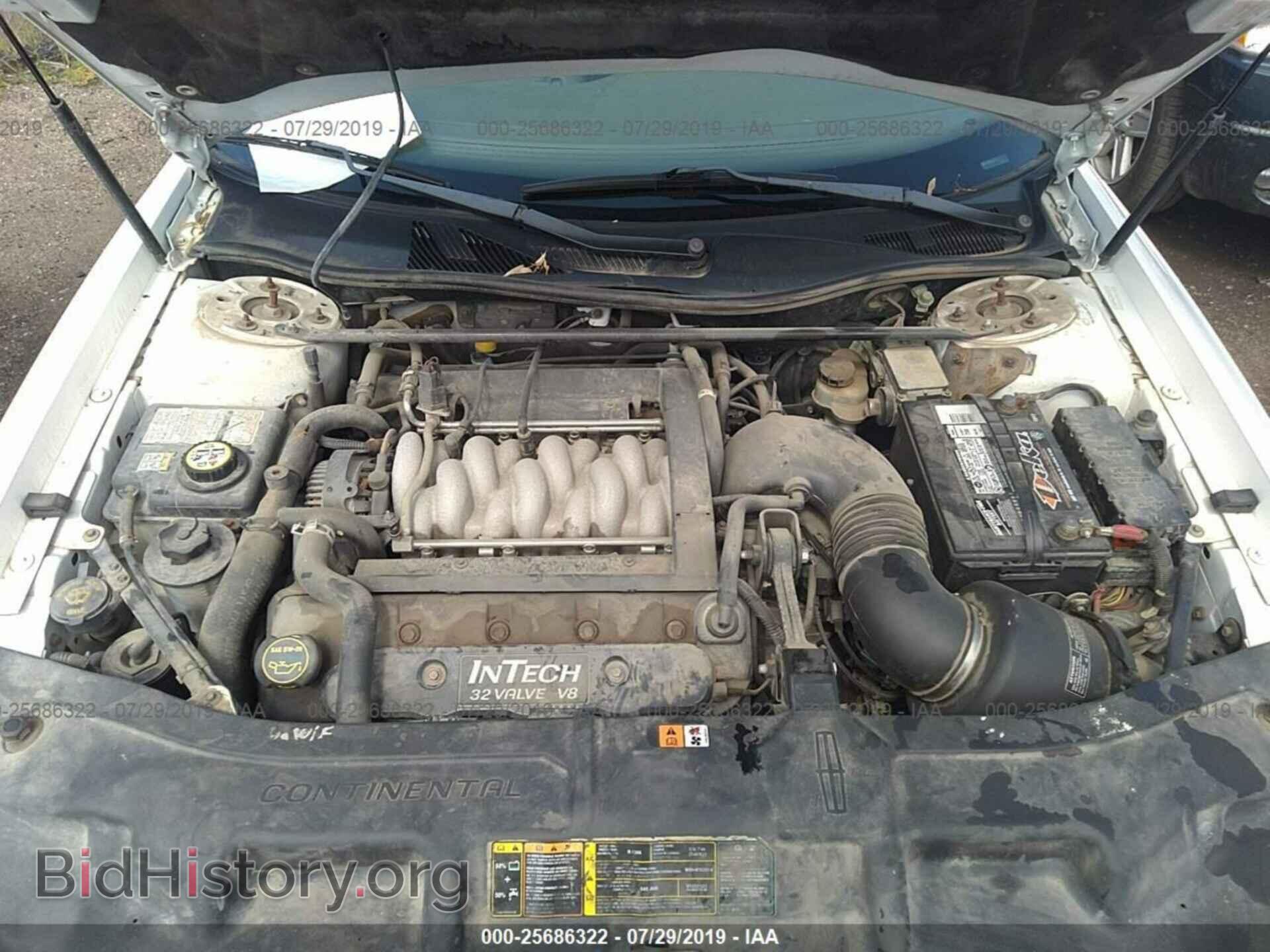 2001 LINCOLN CONTINENTAL - VIN: 1LNHM97V21Y685579 - Photo 10