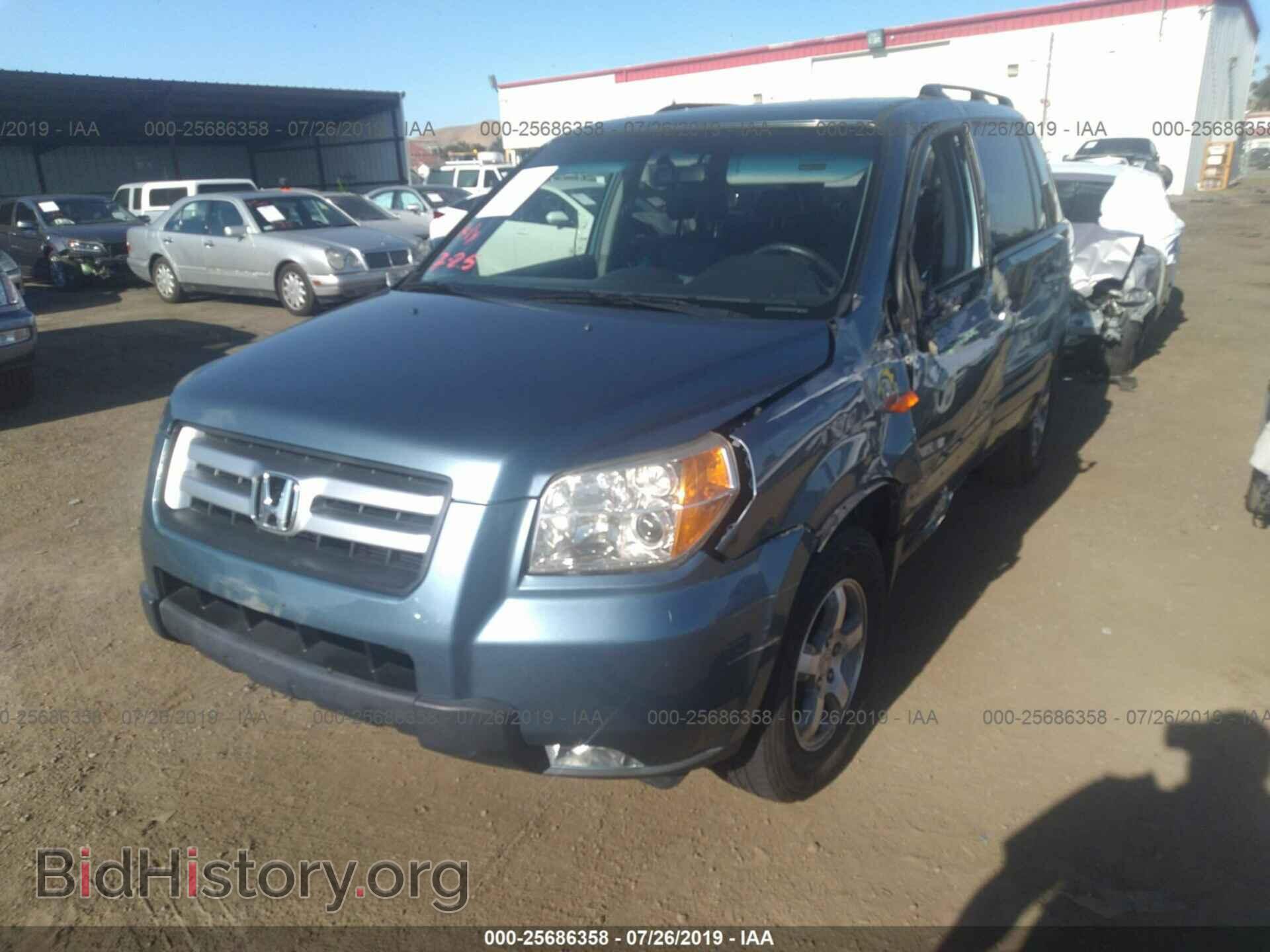 2006 HONDA PILOT - VIN: 5FNYF28706B047621 - Photo 2