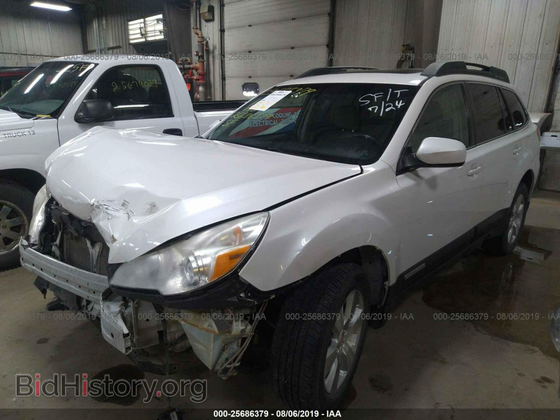2010 SUBARU OUTBACK - VIN: 4S4BREGC3A2315517 - Фото 2