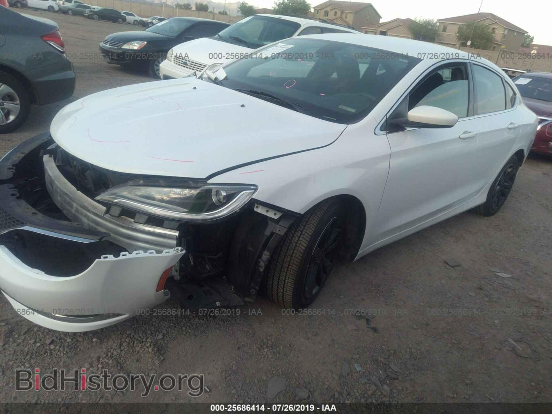2016 CHRYSLER 200 - VIN: 1C3CCCAGXGN148384 - Фото 2