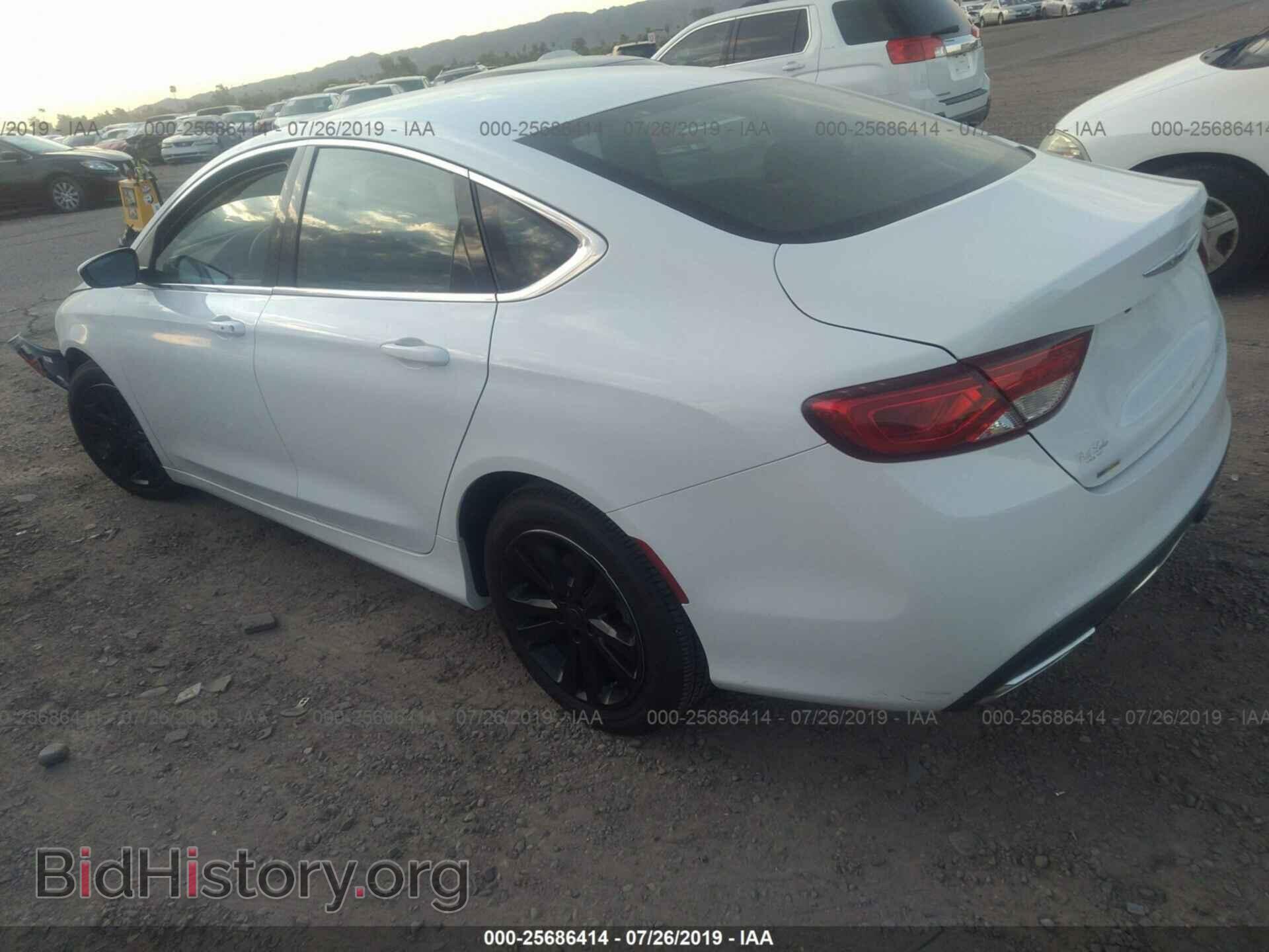 2016 CHRYSLER 200 - VIN: 1C3CCCAGXGN148384 - Фото 3