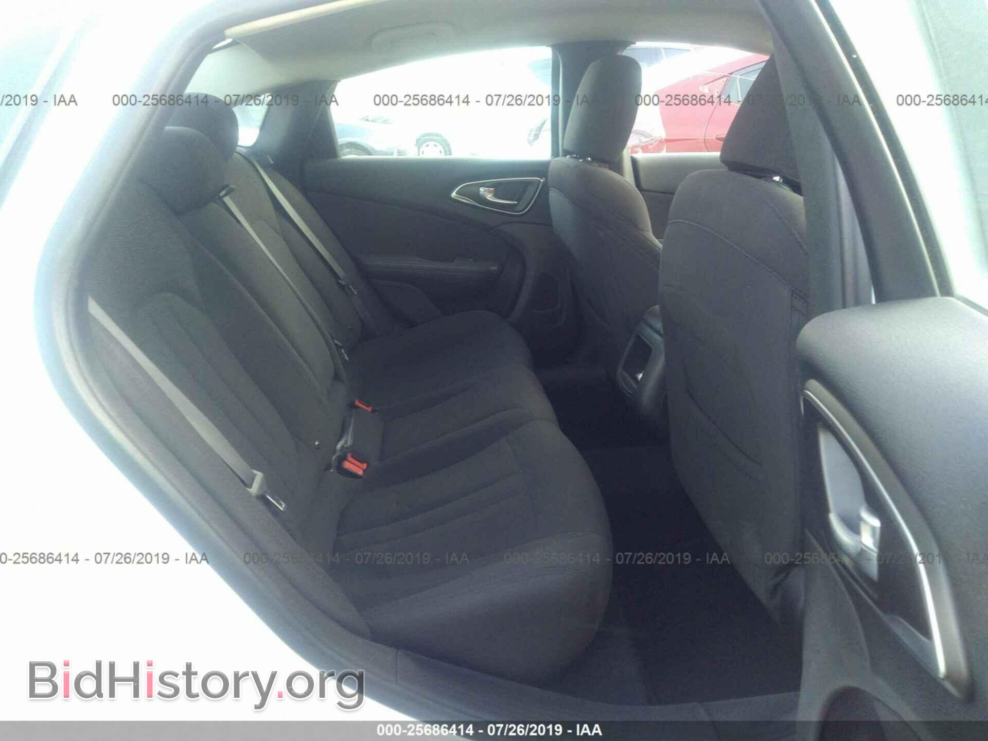 2016 CHRYSLER 200 - VIN: 1C3CCCAGXGN148384 - Фото 8