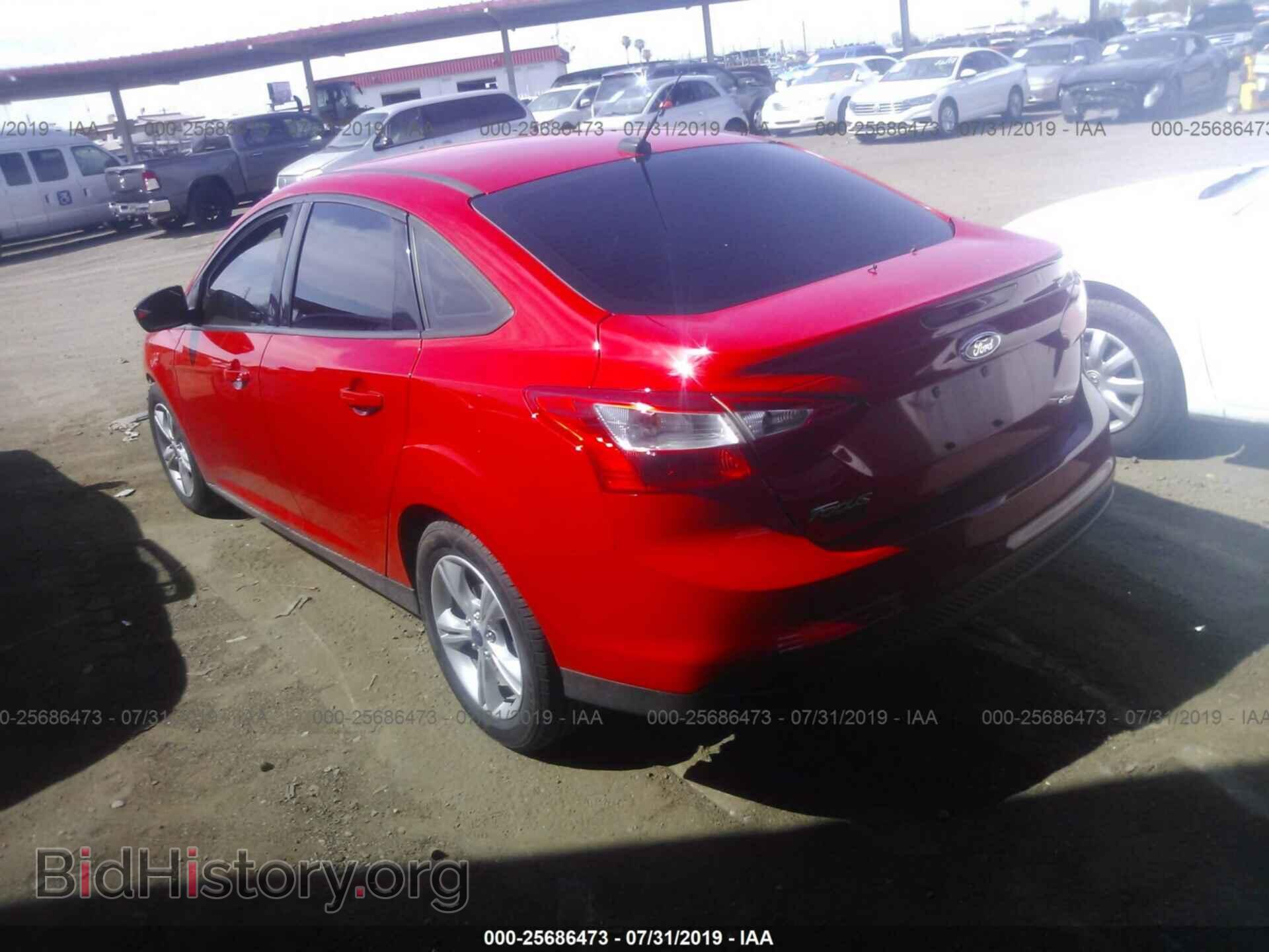 2014 FORD FOCUS - VIN: 1FADP3F2XEL333874 - Фото 3