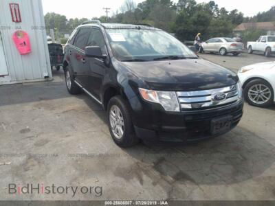 2007 Ford EDGE SE, black — VIN 2FMDK36C07BB65663, IAAI
