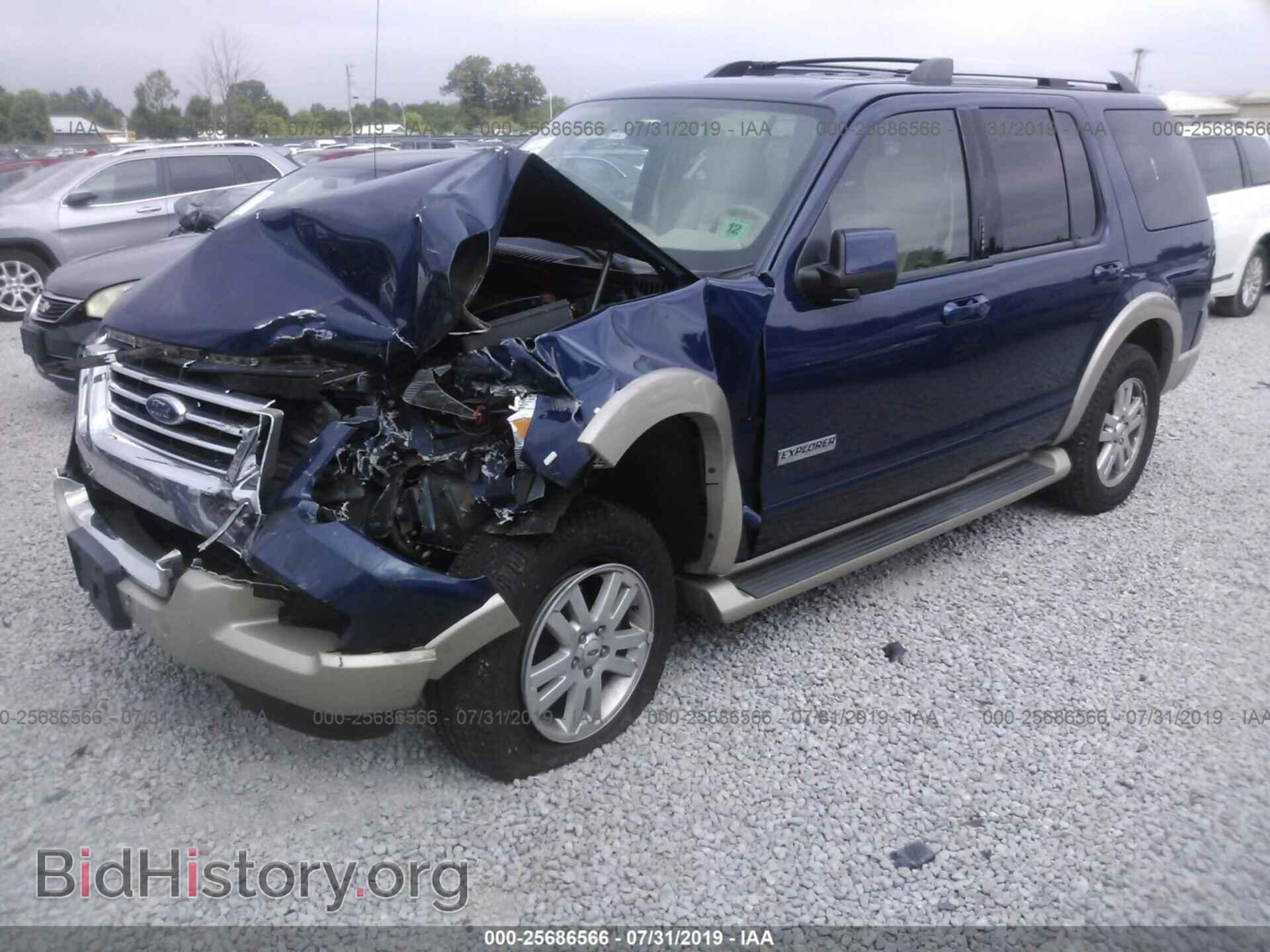 2007 FORD EXPLORER - VIN: 1FMEU74E17UA68816 - Фото 2