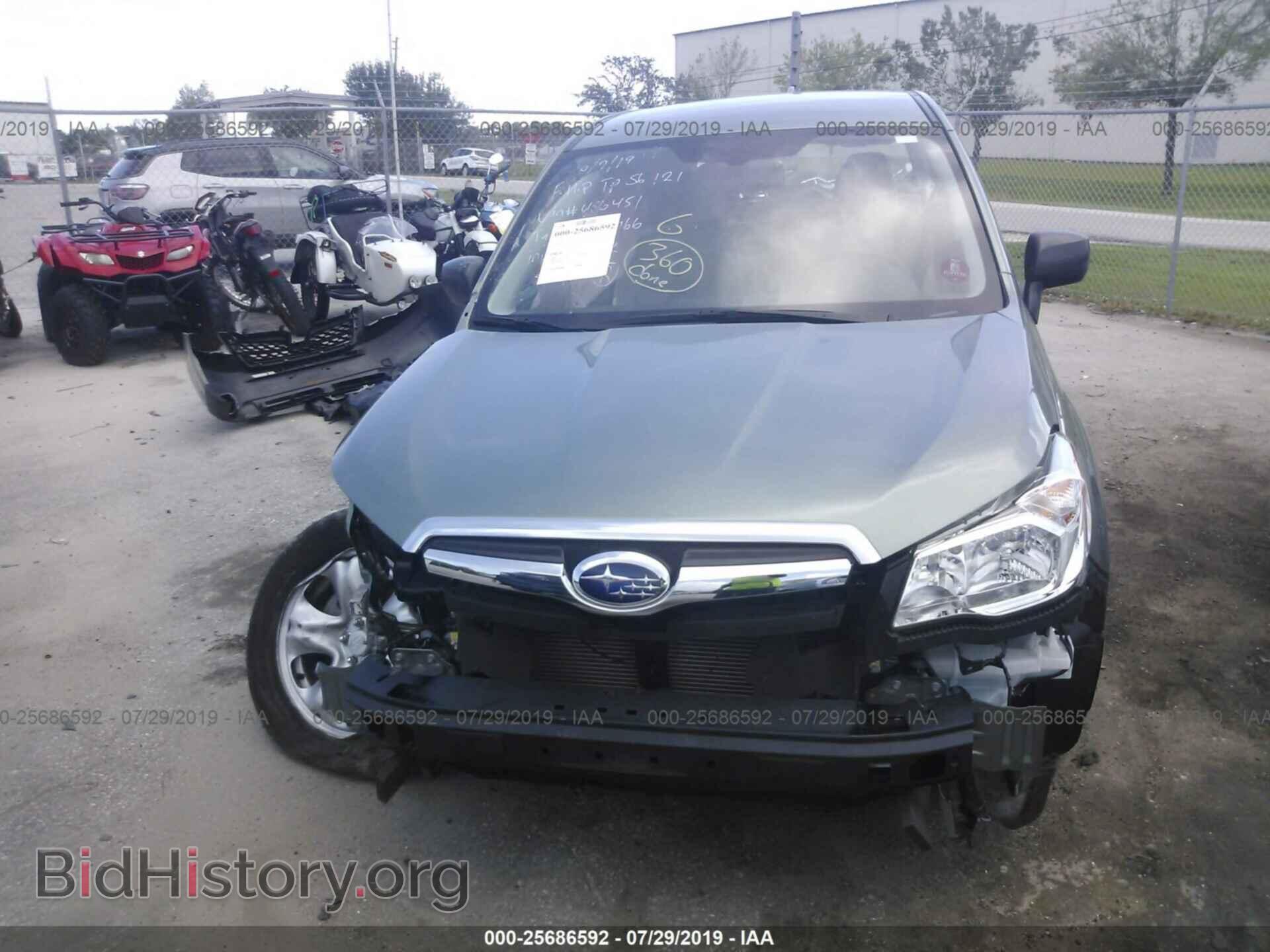 2016 SUBARU FORESTER - VIN: JF2SJAAC3GH486451 - Фото 6