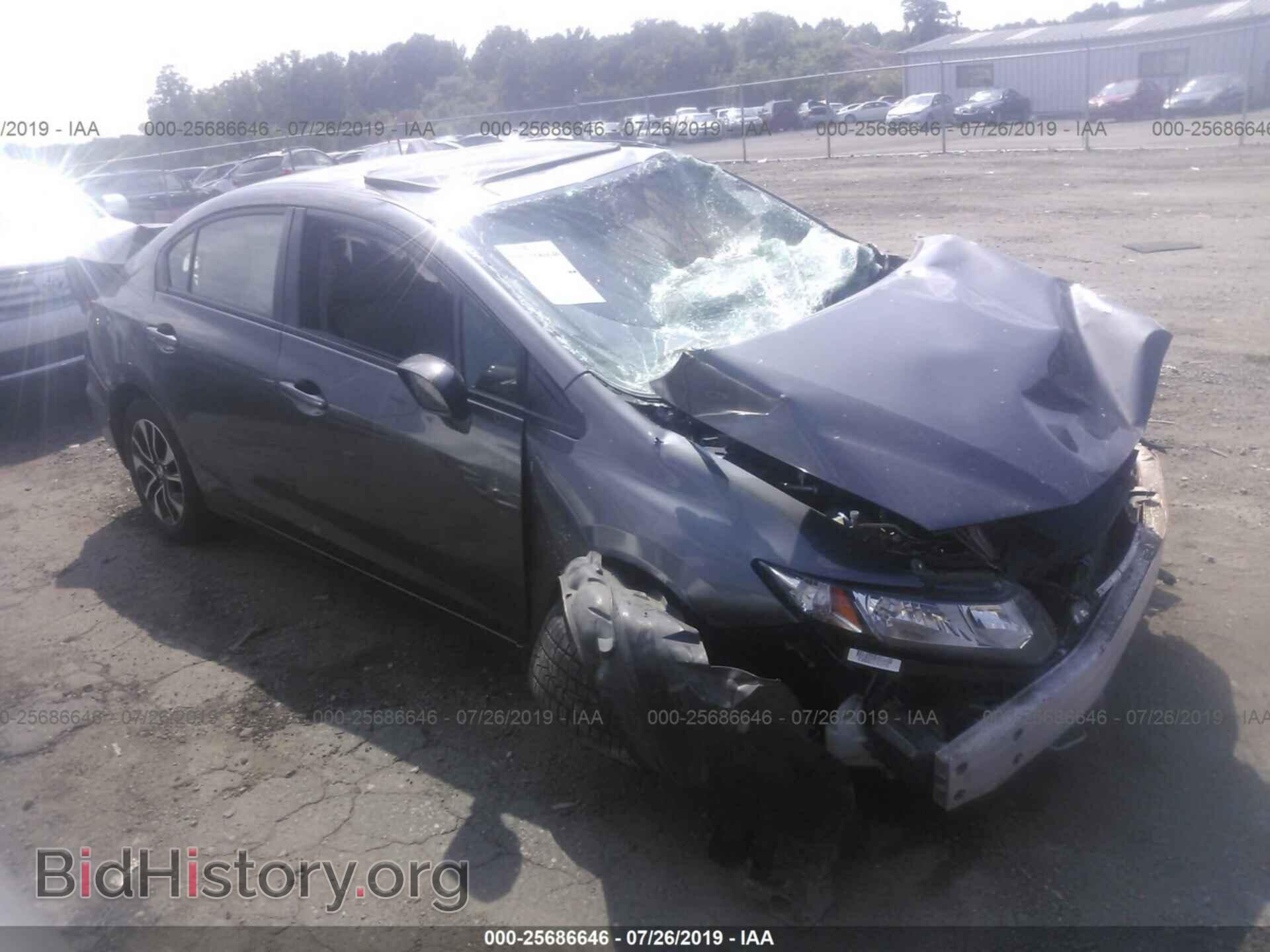 Фотография 2HGFB2F80EH559534 - HONDA CIVIC 2014