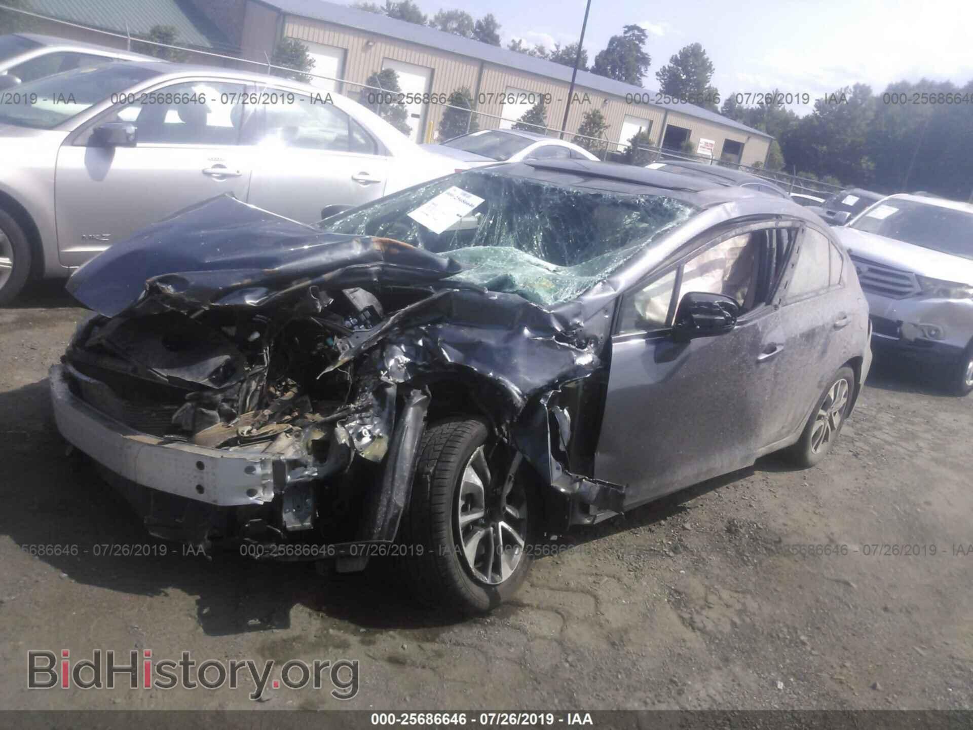 2014 HONDA CIVIC - VIN: 2HGFB2F80EH559534 - Photo 2