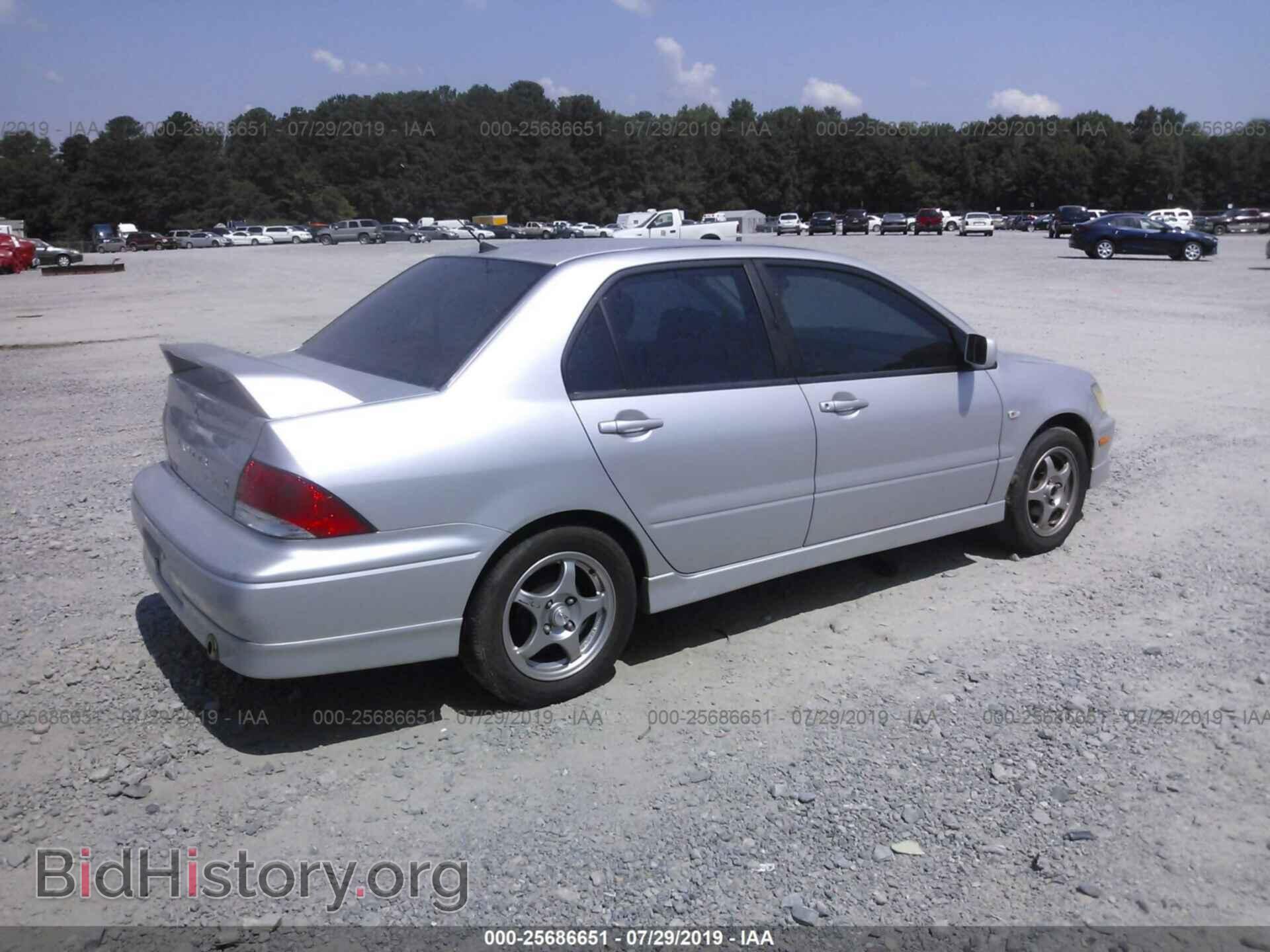 2002 MITSUBISHI LANCER - VIN: JA3AJ86E62U035283 - Фото 4