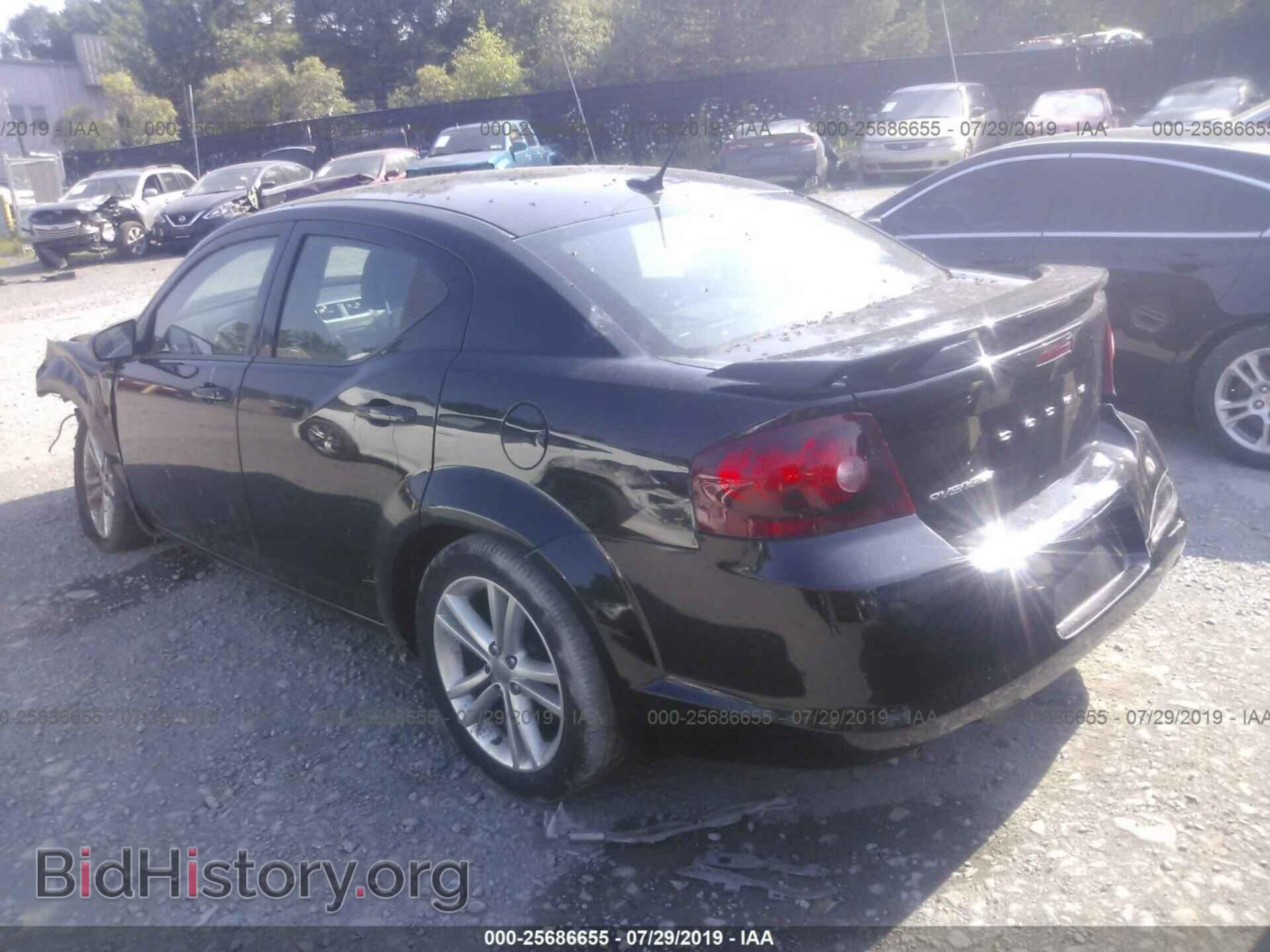 2014 DODGE AVENGER - VIN: 1C3CDZAG0EN174537 - Фото 3