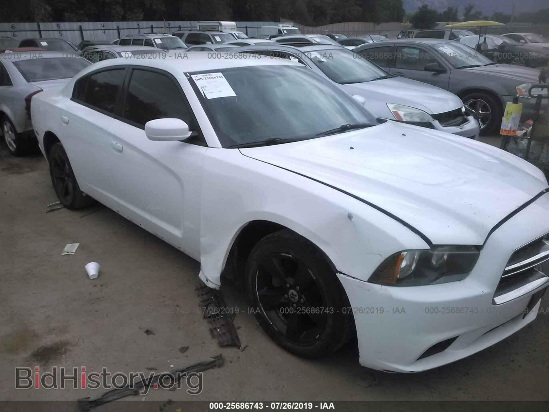 Фотография 2C3CDXBG3CH145736 - DODGE CHARGER 2012
