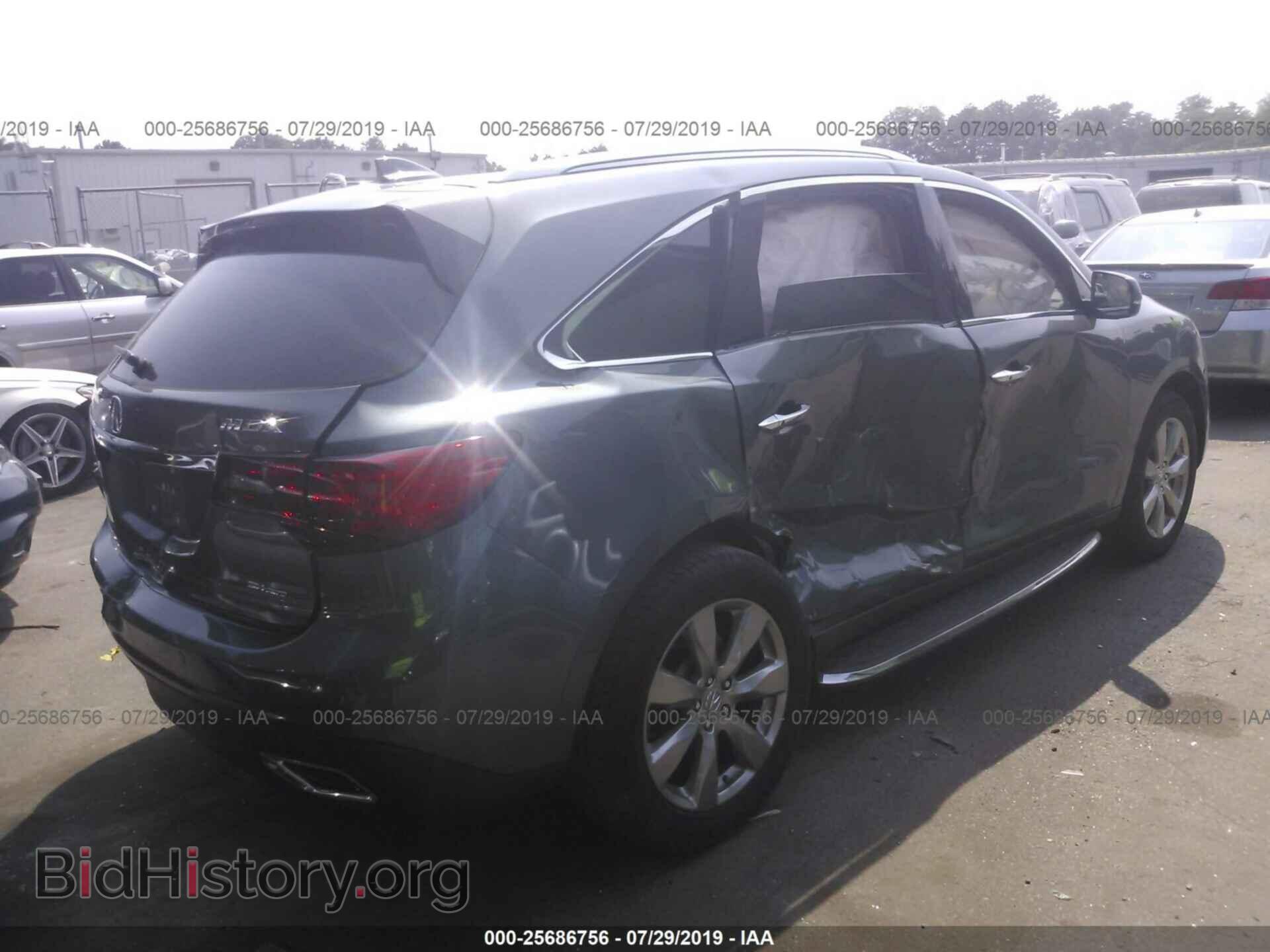 2014 ACURA MDX - VIN: 5FRYD4H84EB047323 - Фото 4