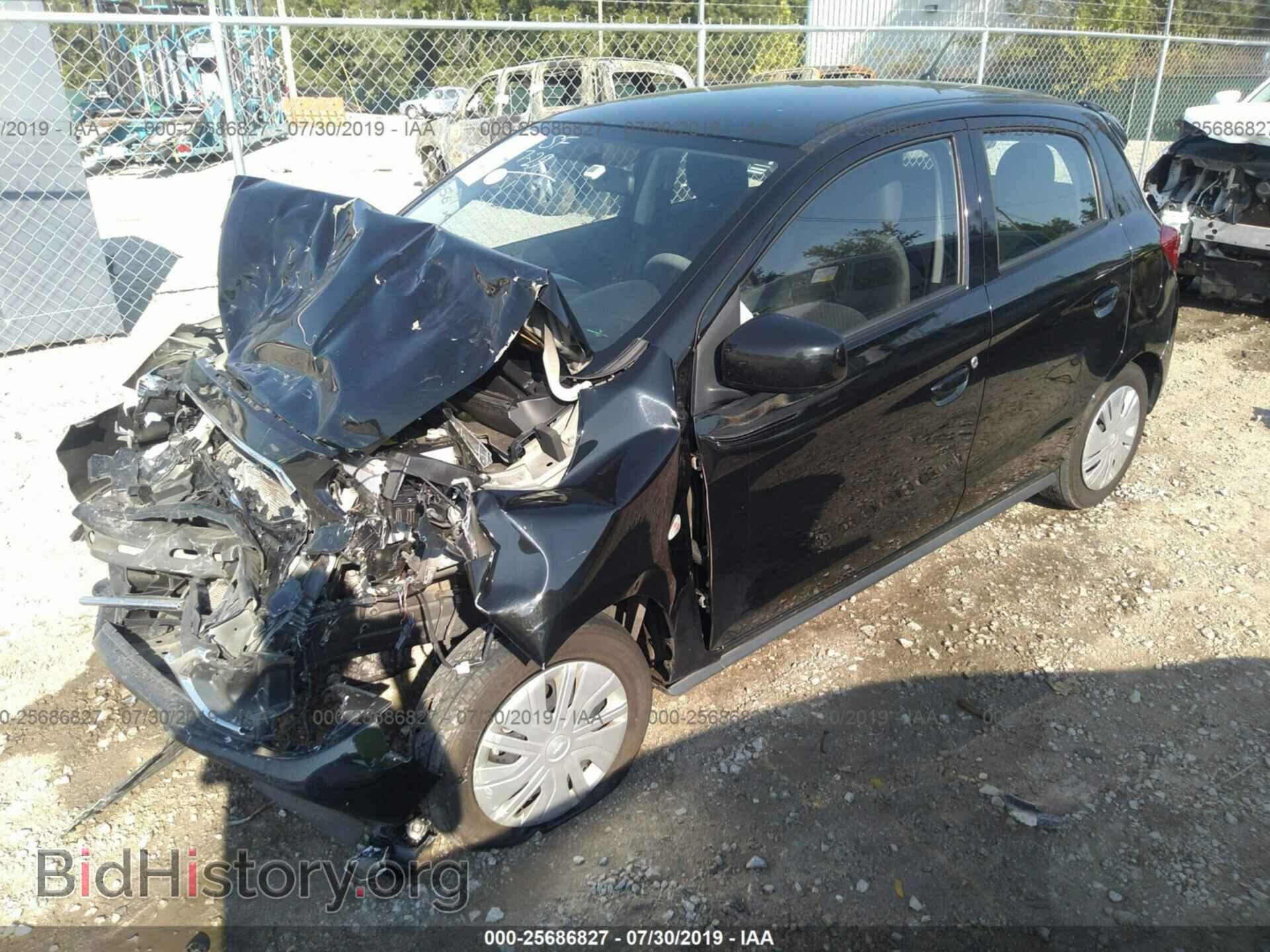 2017 MITSUBISHI MIRAGE - VIN: ML32A3HJ7HH021626 - Фото 2