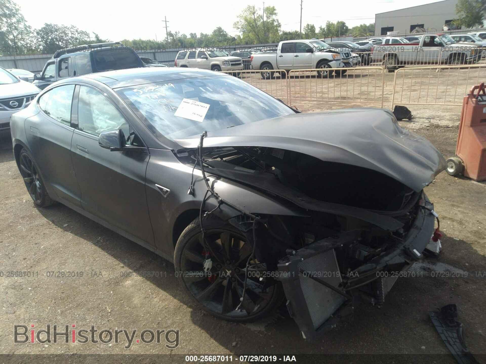 Photo 5YJSA1H24FF085954 - TESLA MODEL S 2015