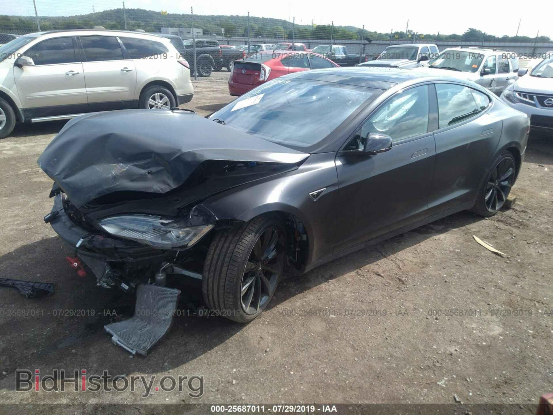 2015 TESLA MODEL S - VIN: 5YJSA1H24FF085954 - Photo 2