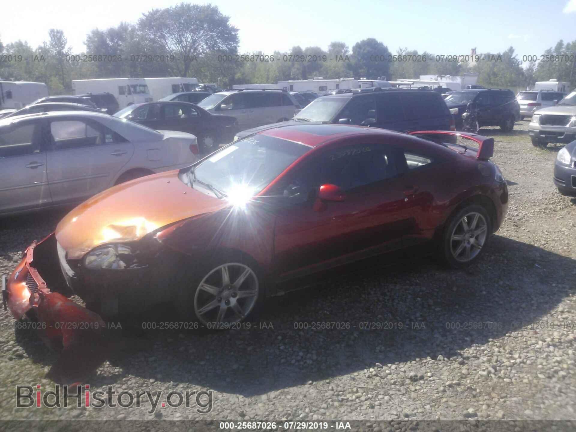 2008 MITSUBISHI ECLIPSE - VIN: 4A3AK64F08E024732 - Фото 2