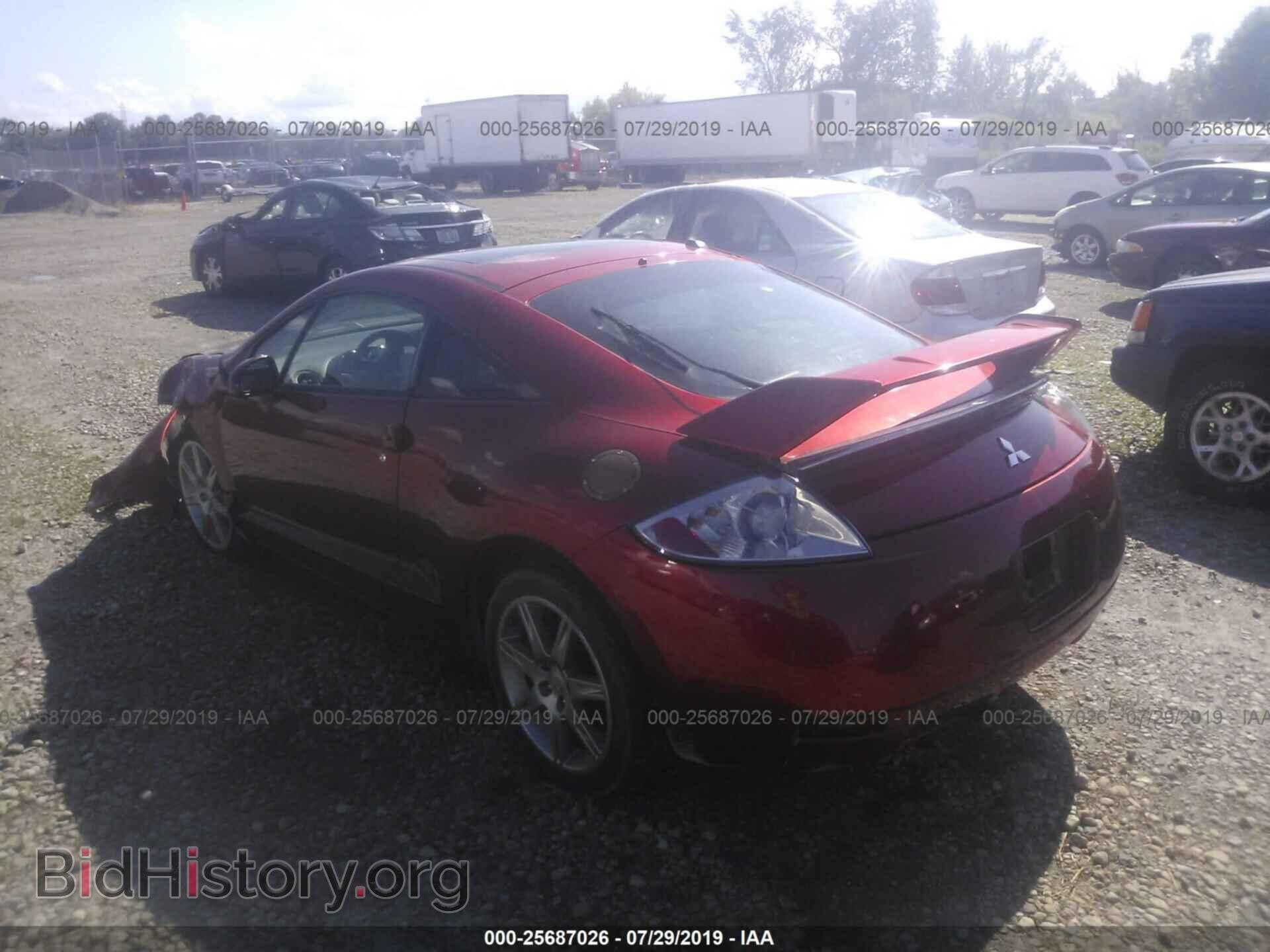 2008 MITSUBISHI ECLIPSE - VIN: 4A3AK64F08E024732 - Фото 3
