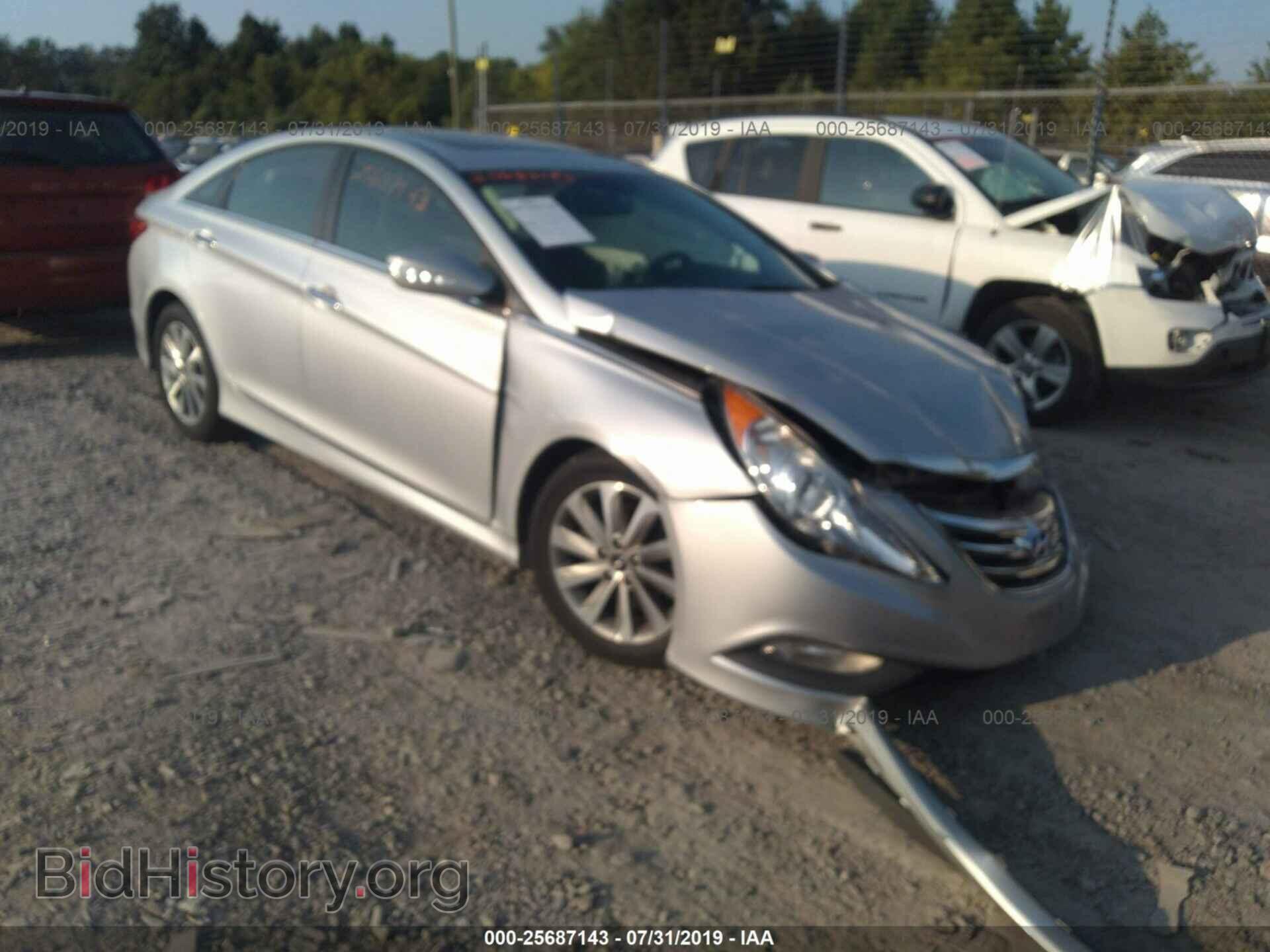 Фотография 5NPEC4AC2EH828218 - HYUNDAI SONATA 2014