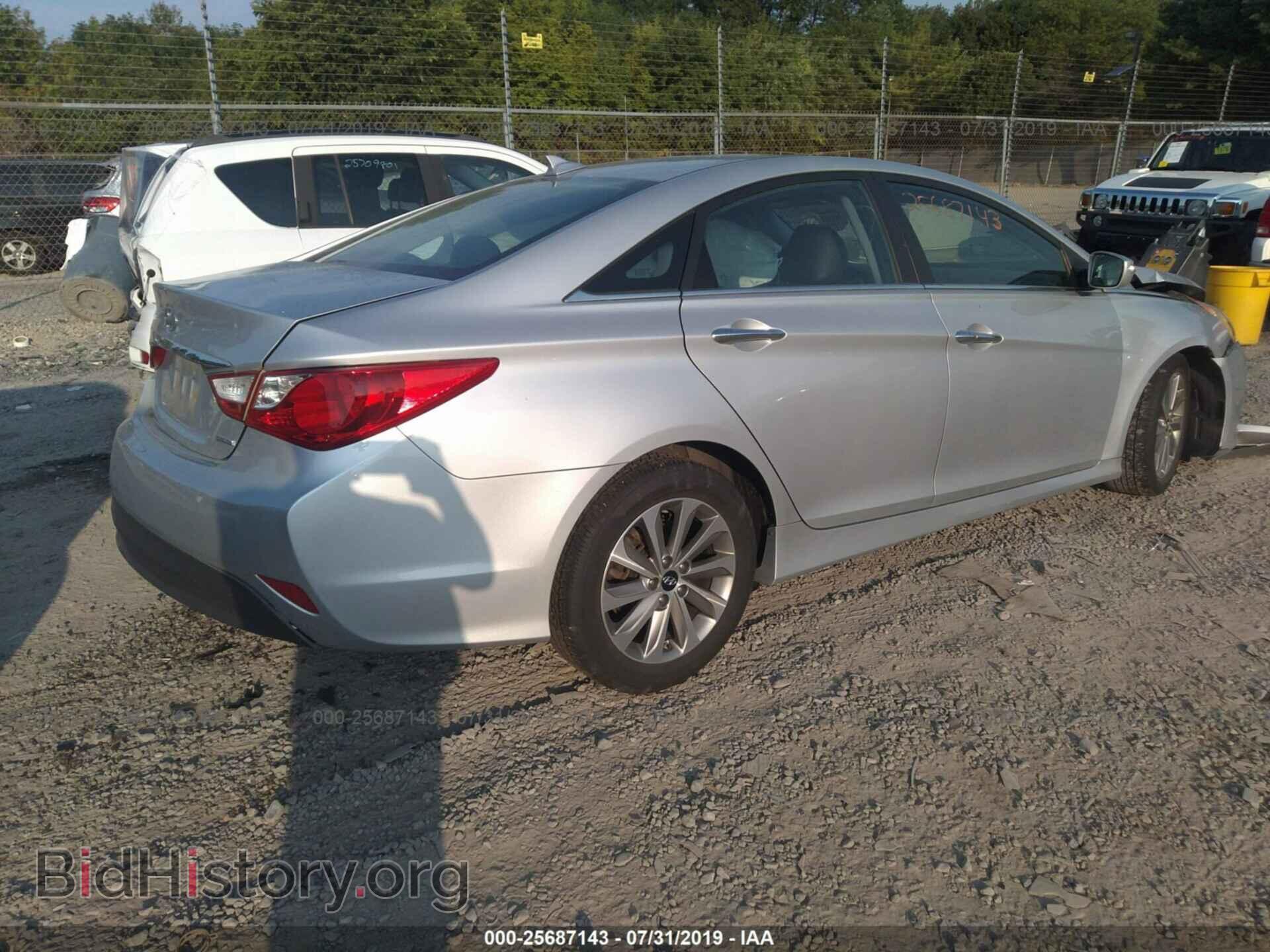2014 HYUNDAI SONATA - VIN: 5NPEC4AC2EH828218 - Photo 4