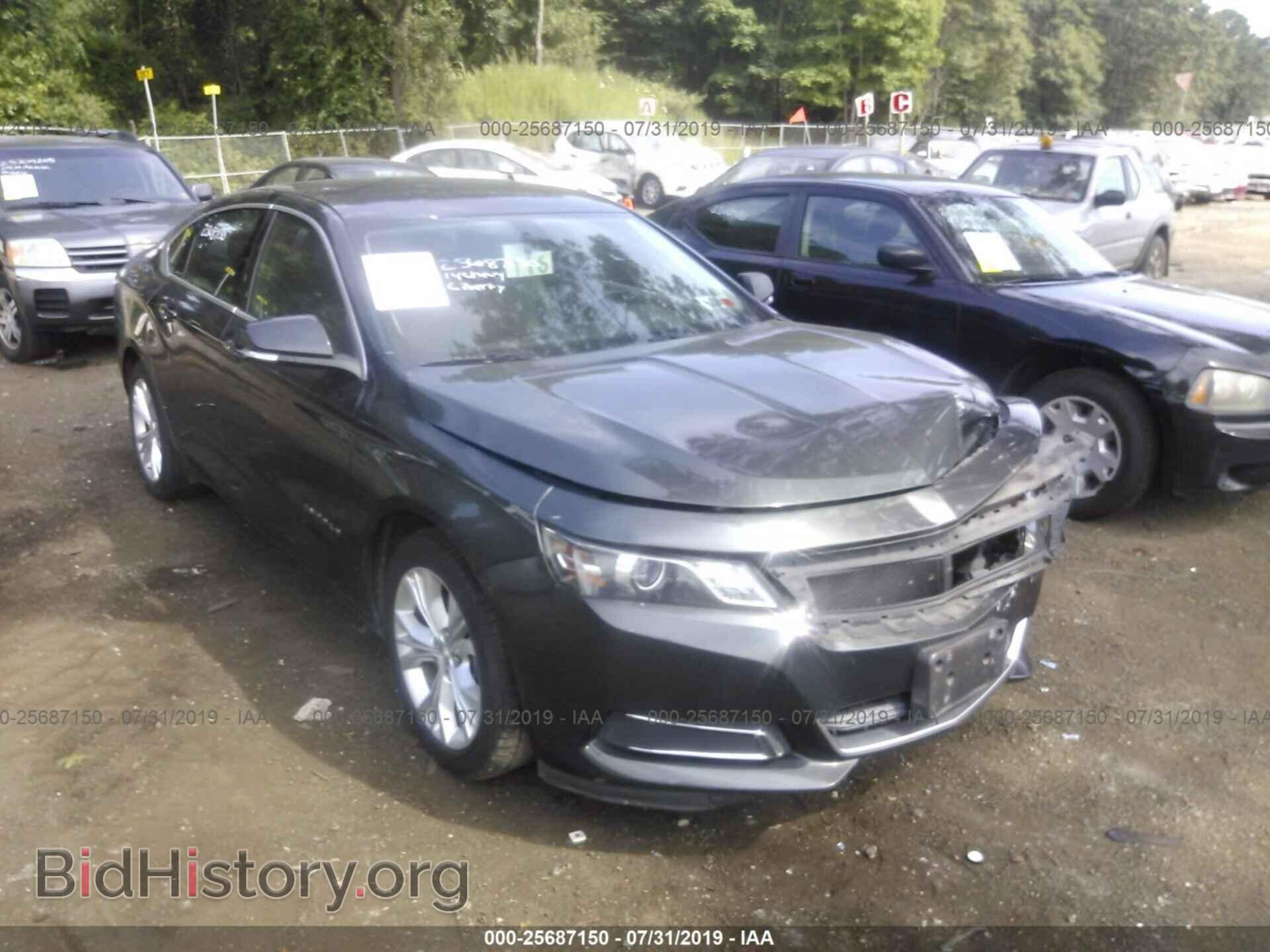 Photo 2G1125S3XE9225972 - CHEVROLET IMPALA 2014