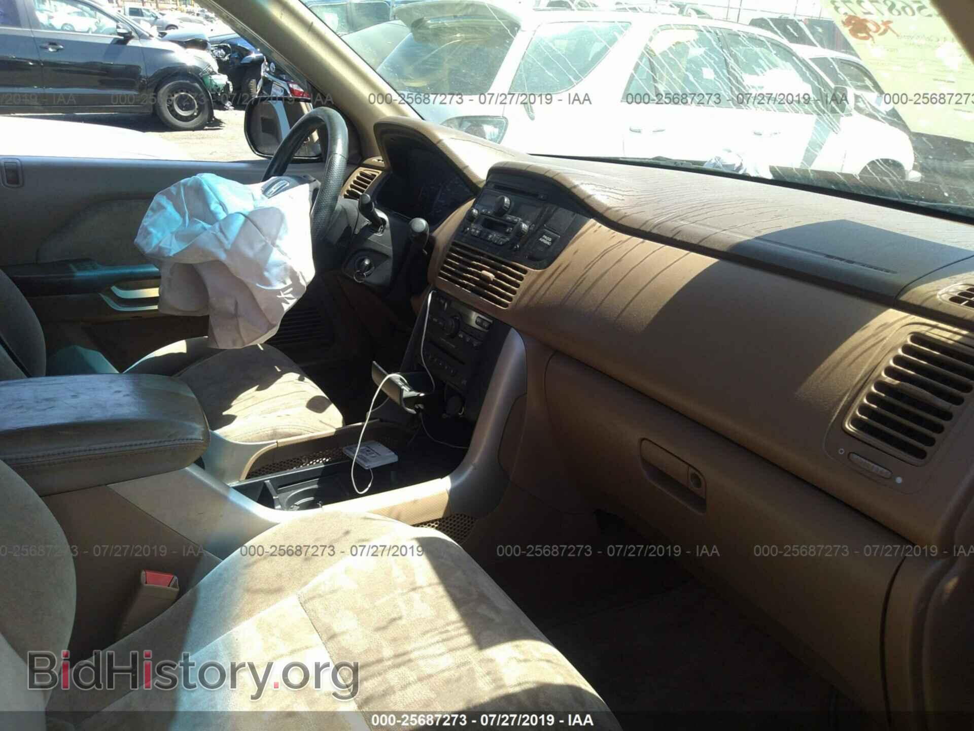 2005 HONDA PILOT - VIN: 2HKYF18485H562656 - Фото 5